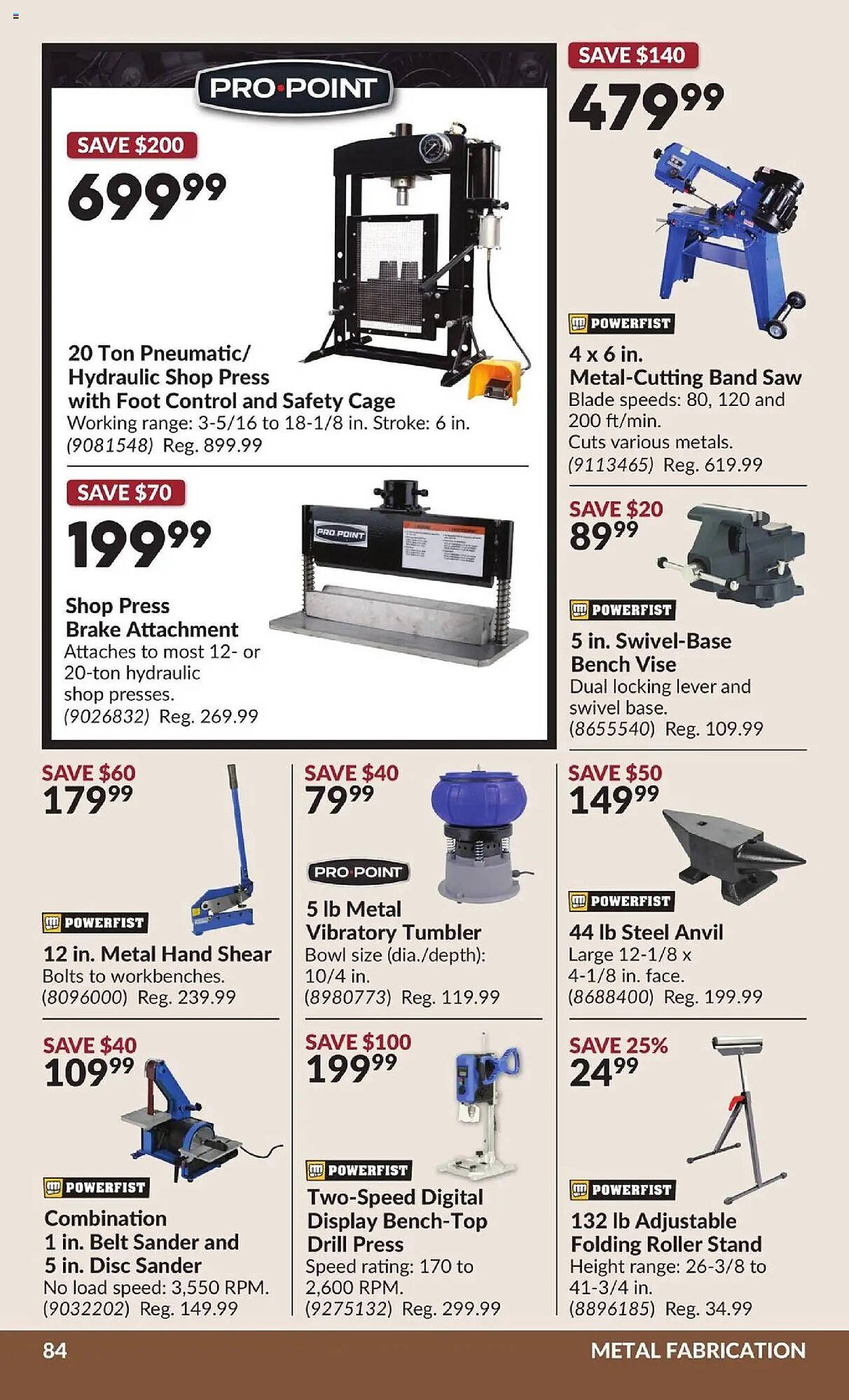 Princess Auto flyer