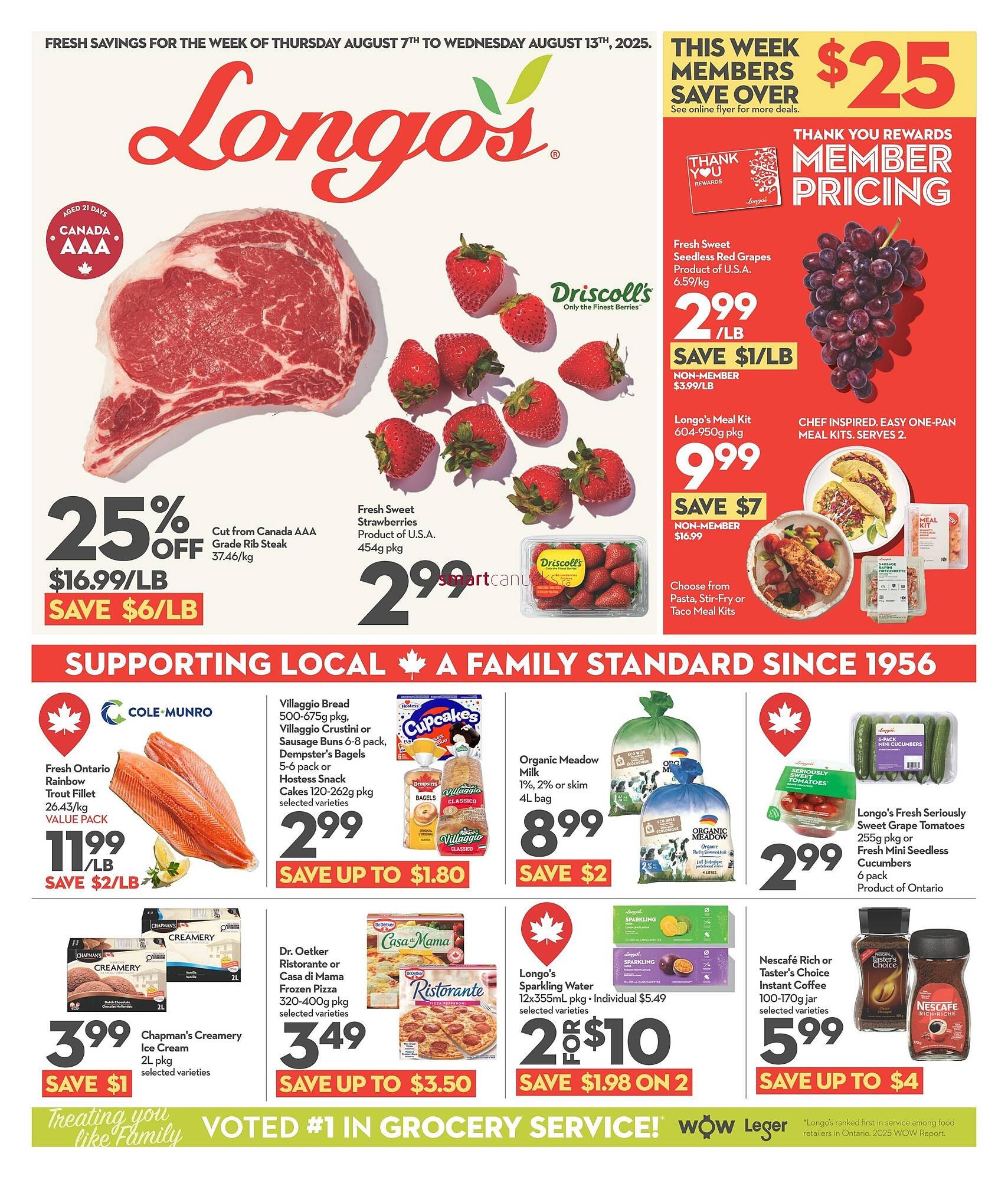 Longo&#039;s flyer (2025-08-07 - 2025-08-13) | 1