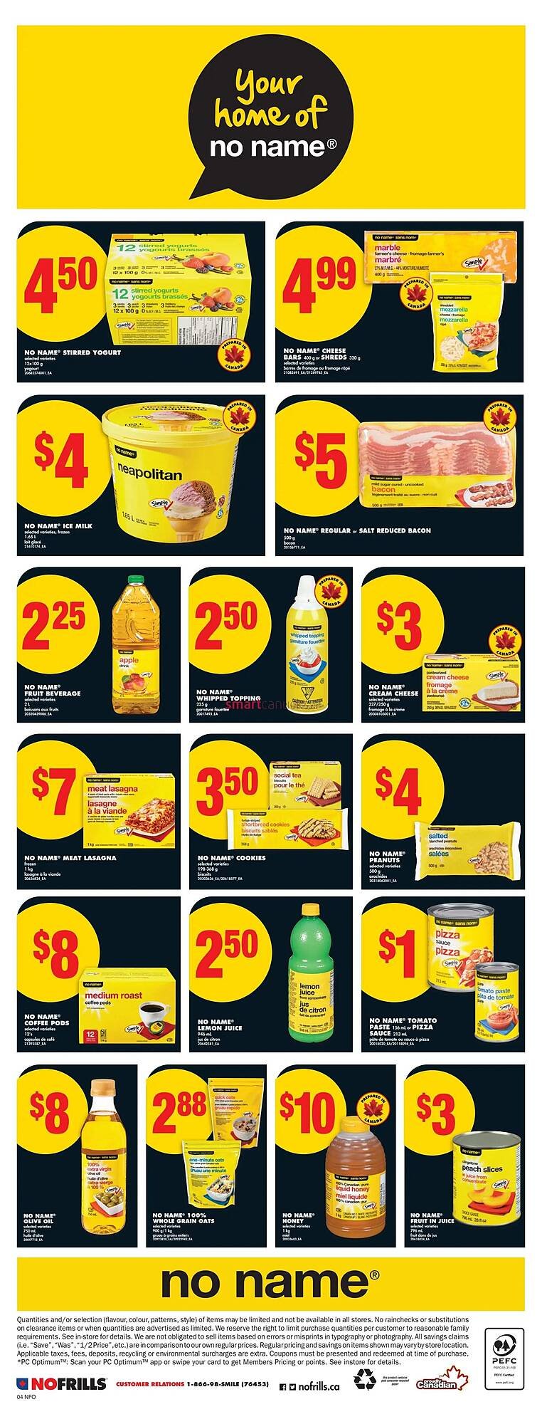 No Frills flyer