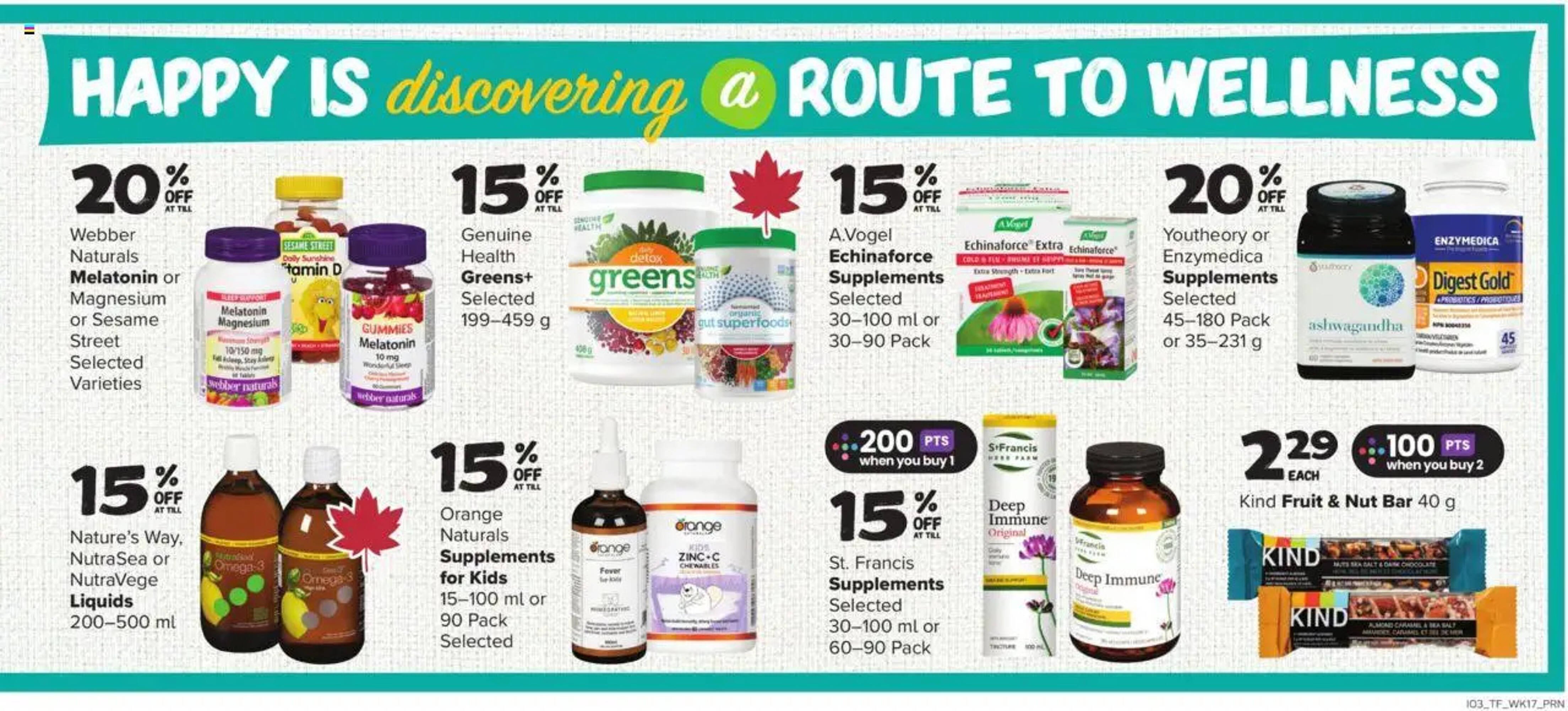 Thrifty Foods flyer