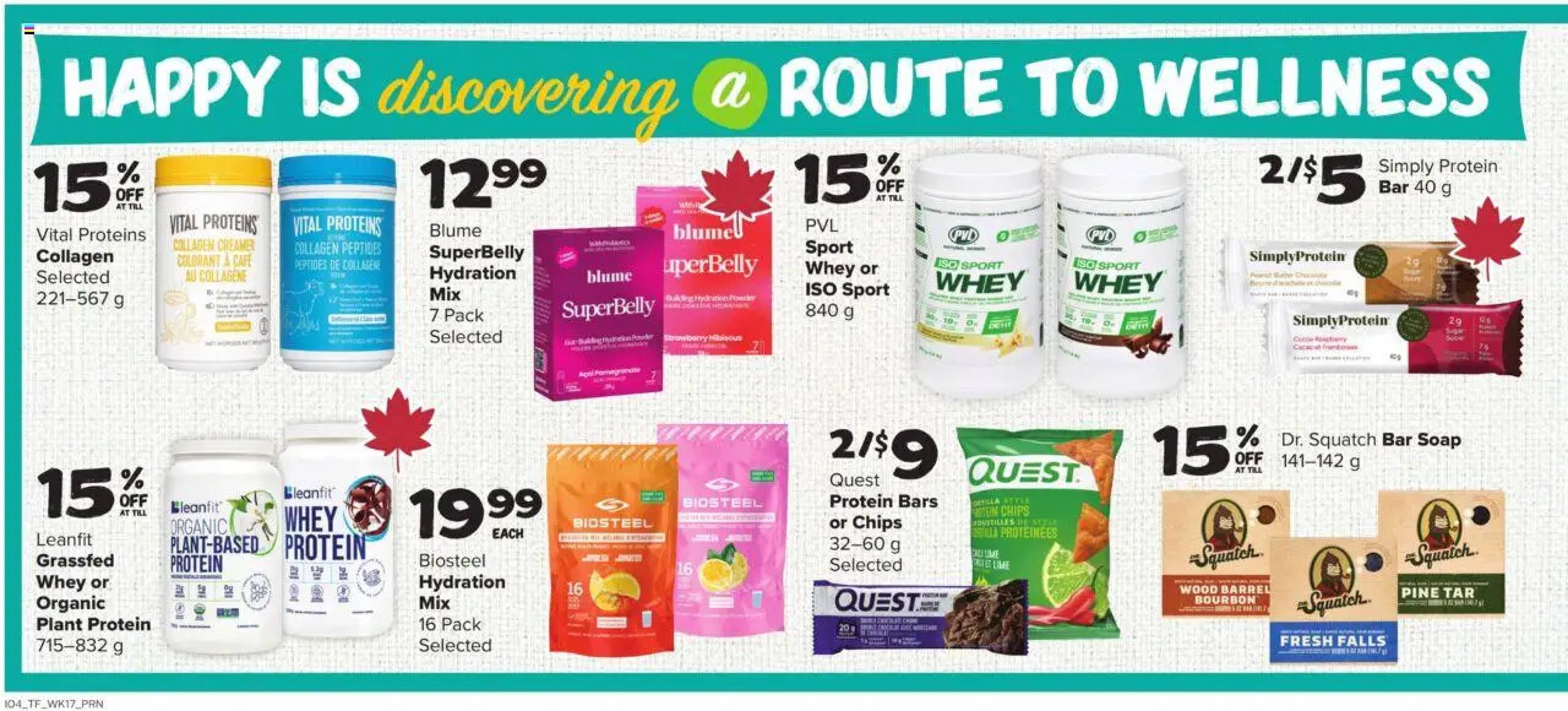 Thrifty Foods flyer