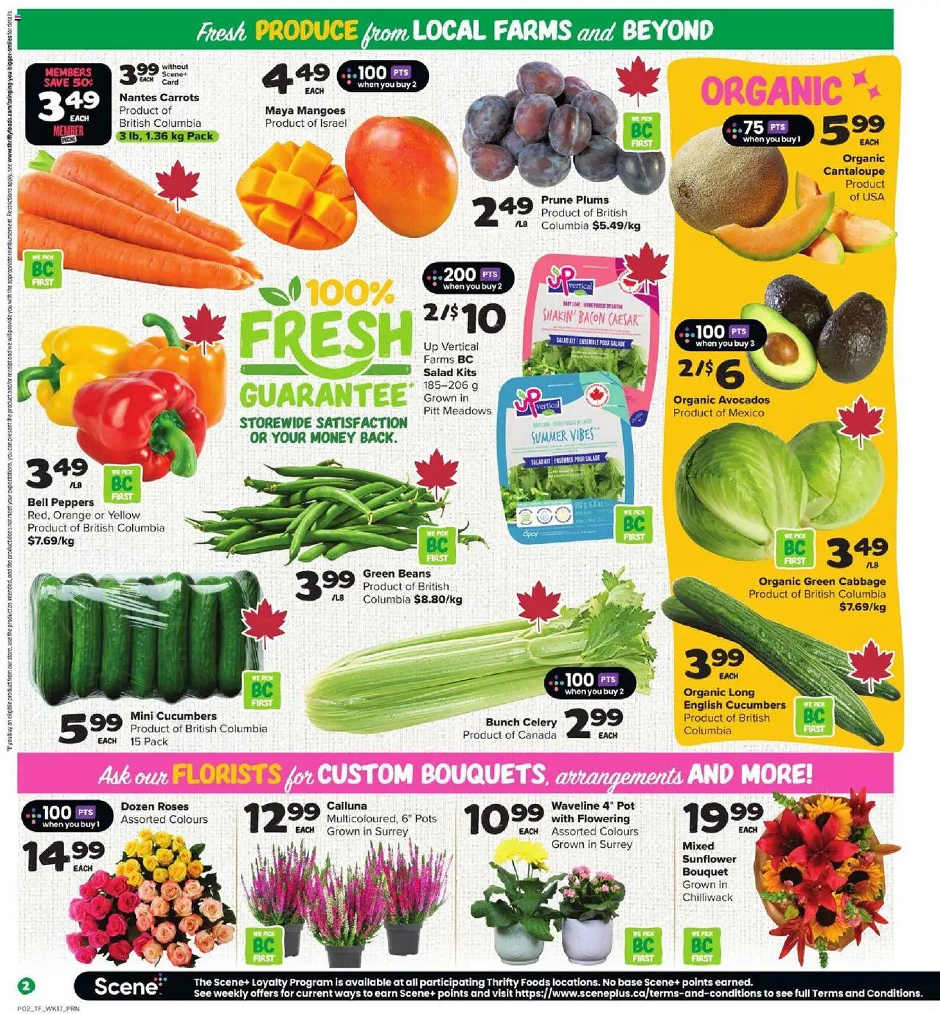 Thrifty Foods flyer