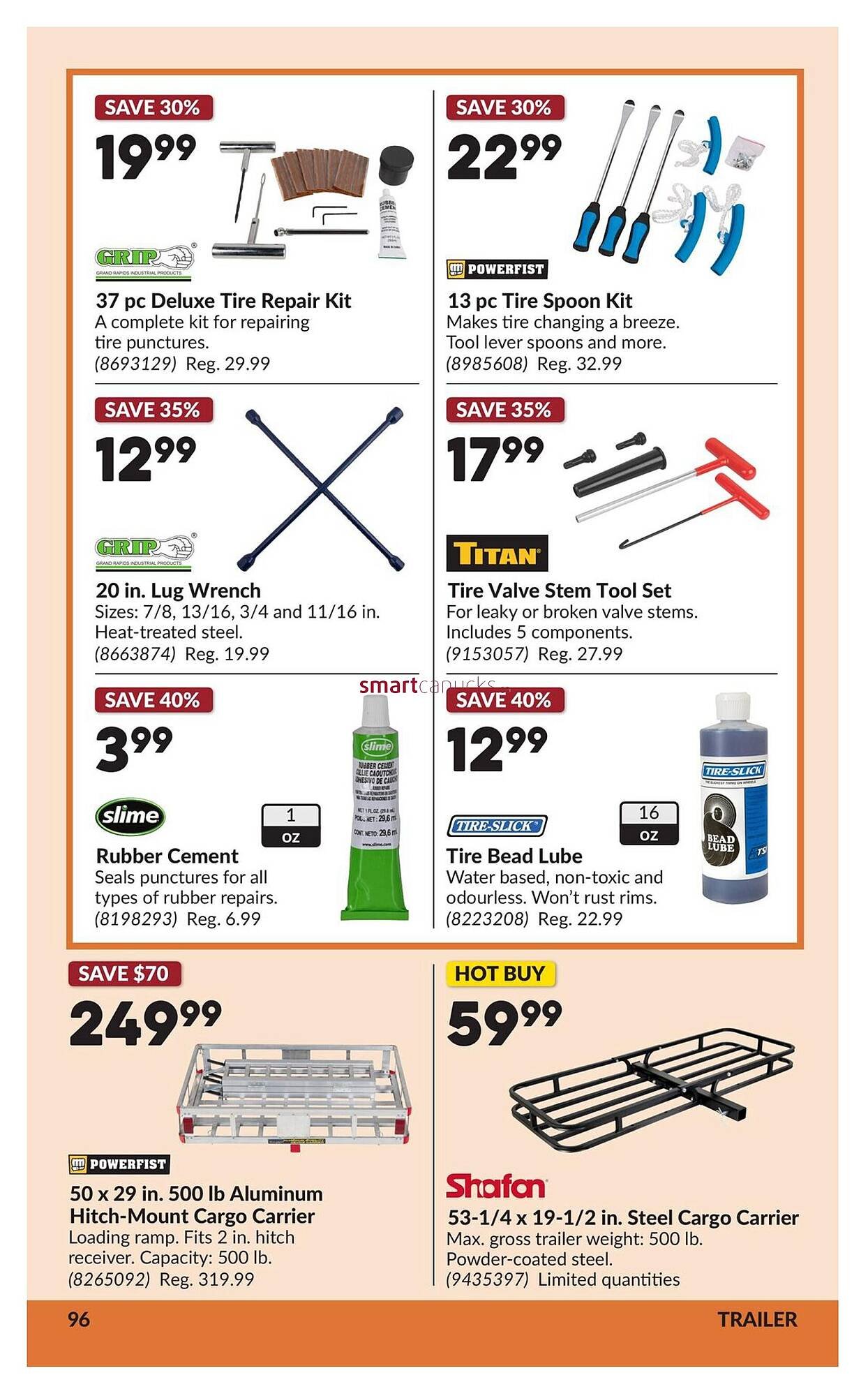 Princess Auto flyer