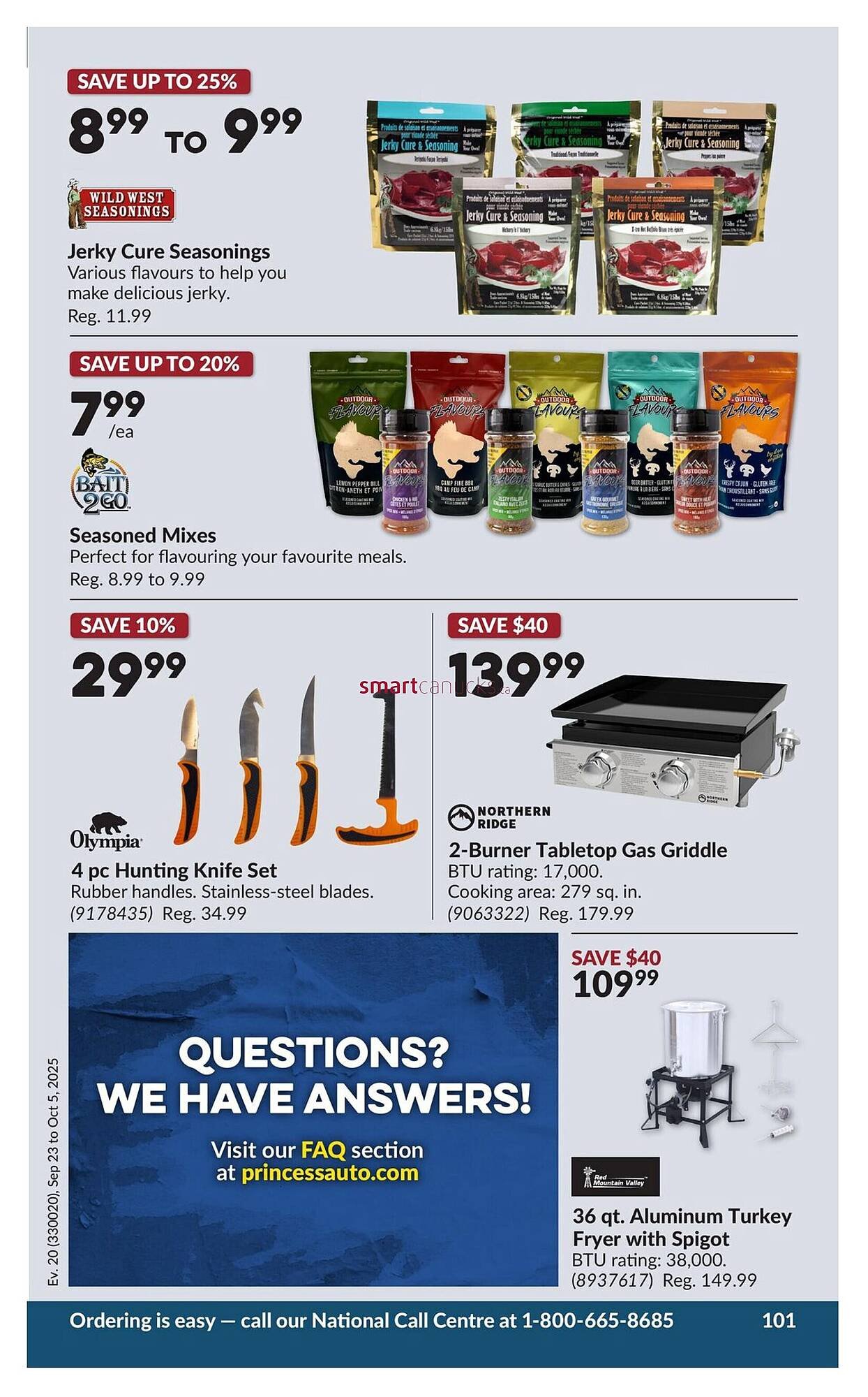 Princess Auto flyer