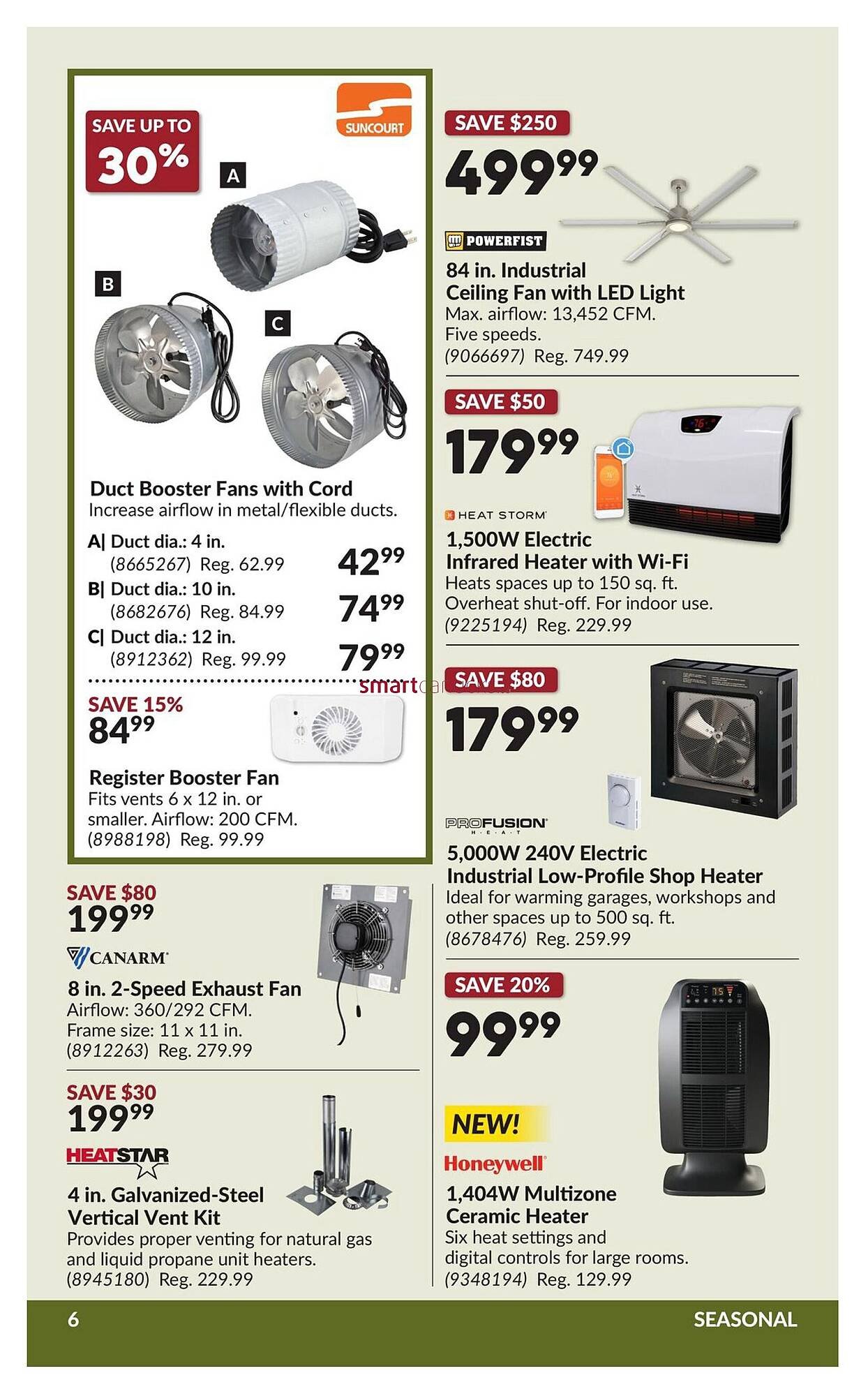 Princess Auto flyer