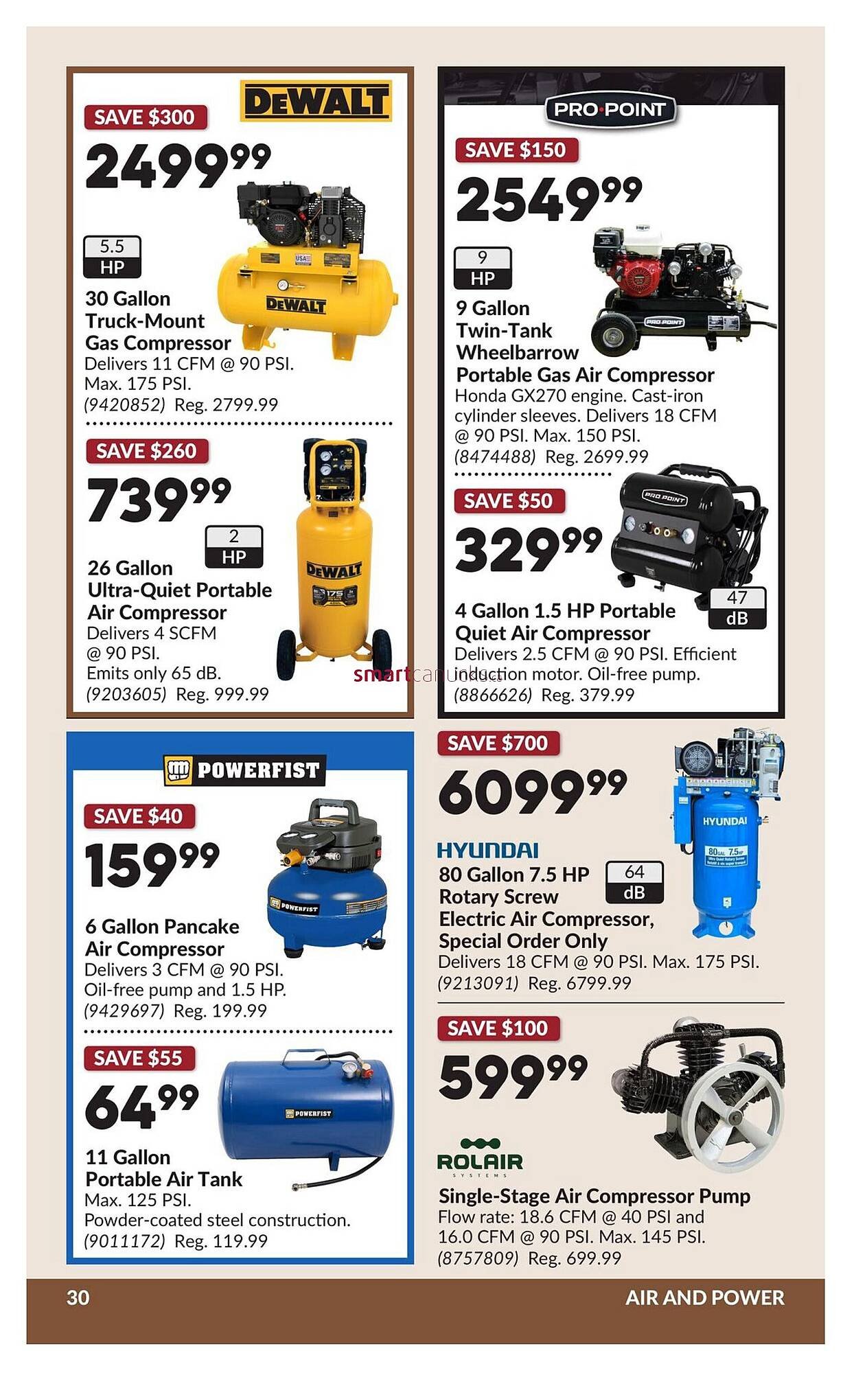 Princess Auto flyer