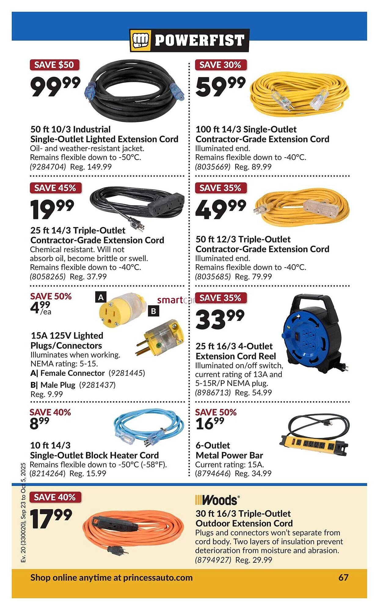 Princess Auto flyer