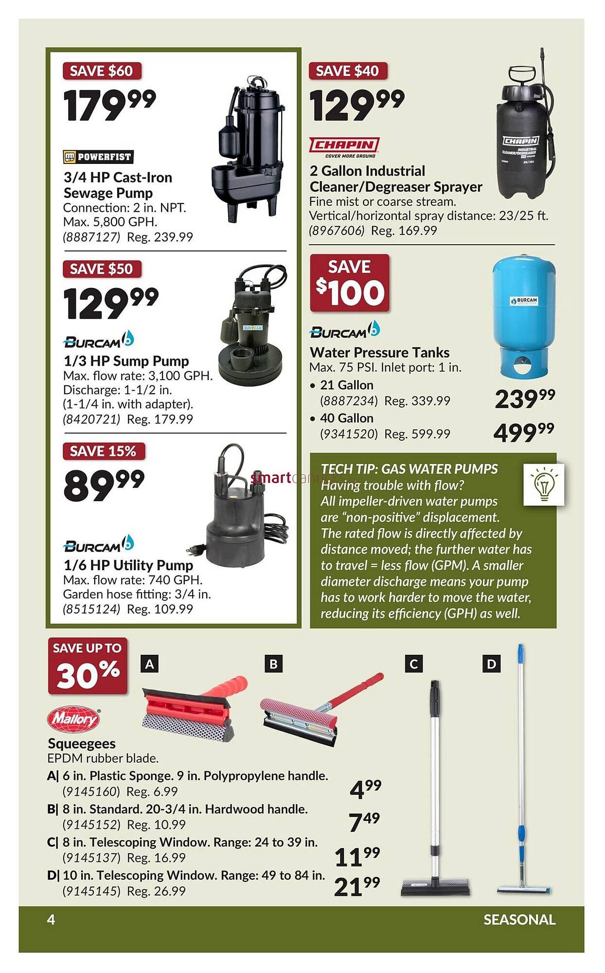 Princess Auto flyer