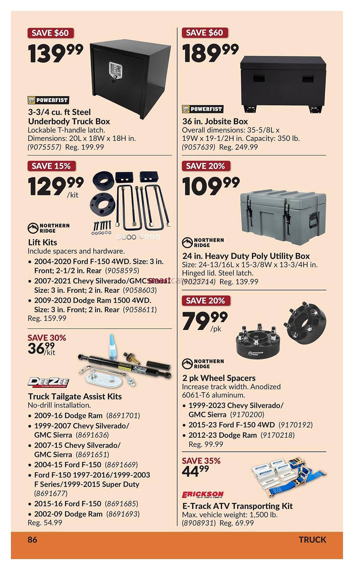 Princess Auto flyer