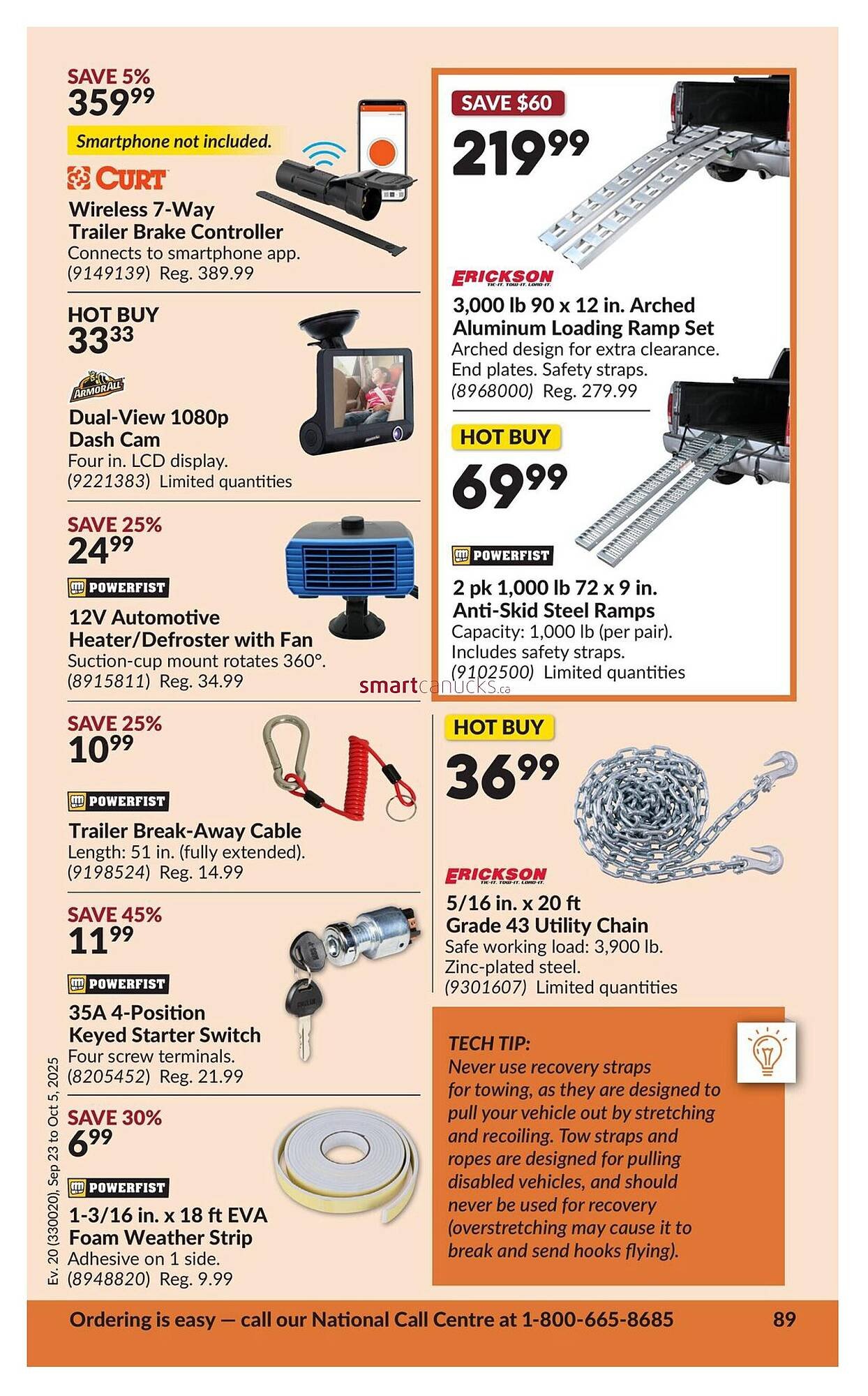 Princess Auto flyer