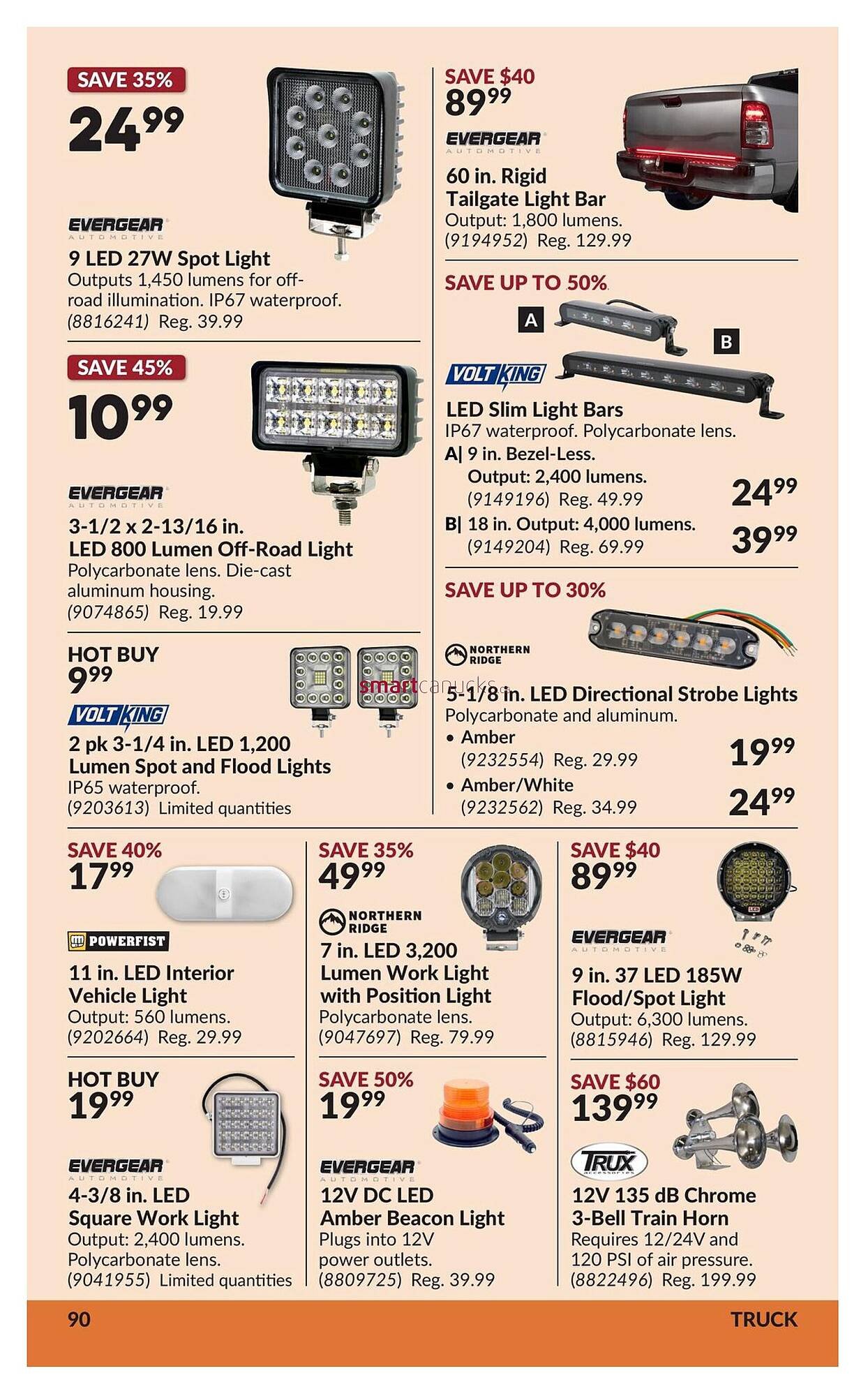 Princess Auto flyer