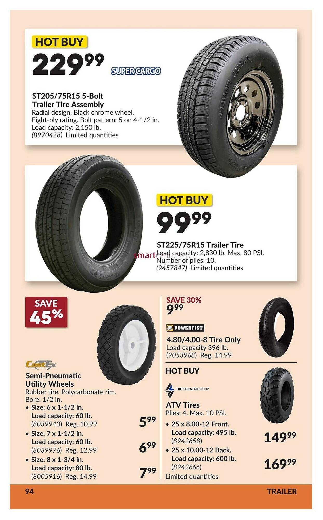 Princess Auto flyer