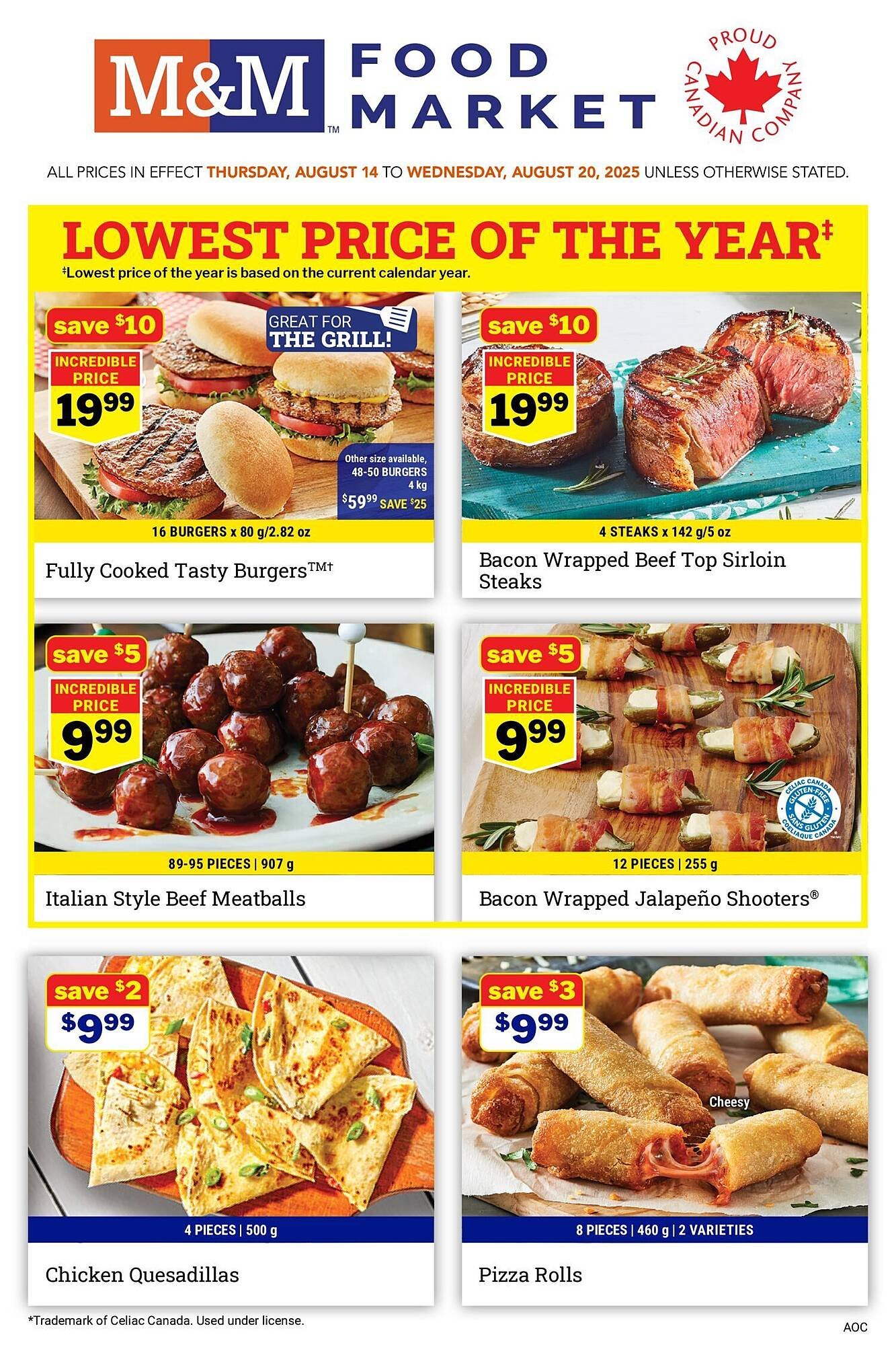 M &amp; M Food Market flyer (2025-08-14 - 2025-08-21) | 1
