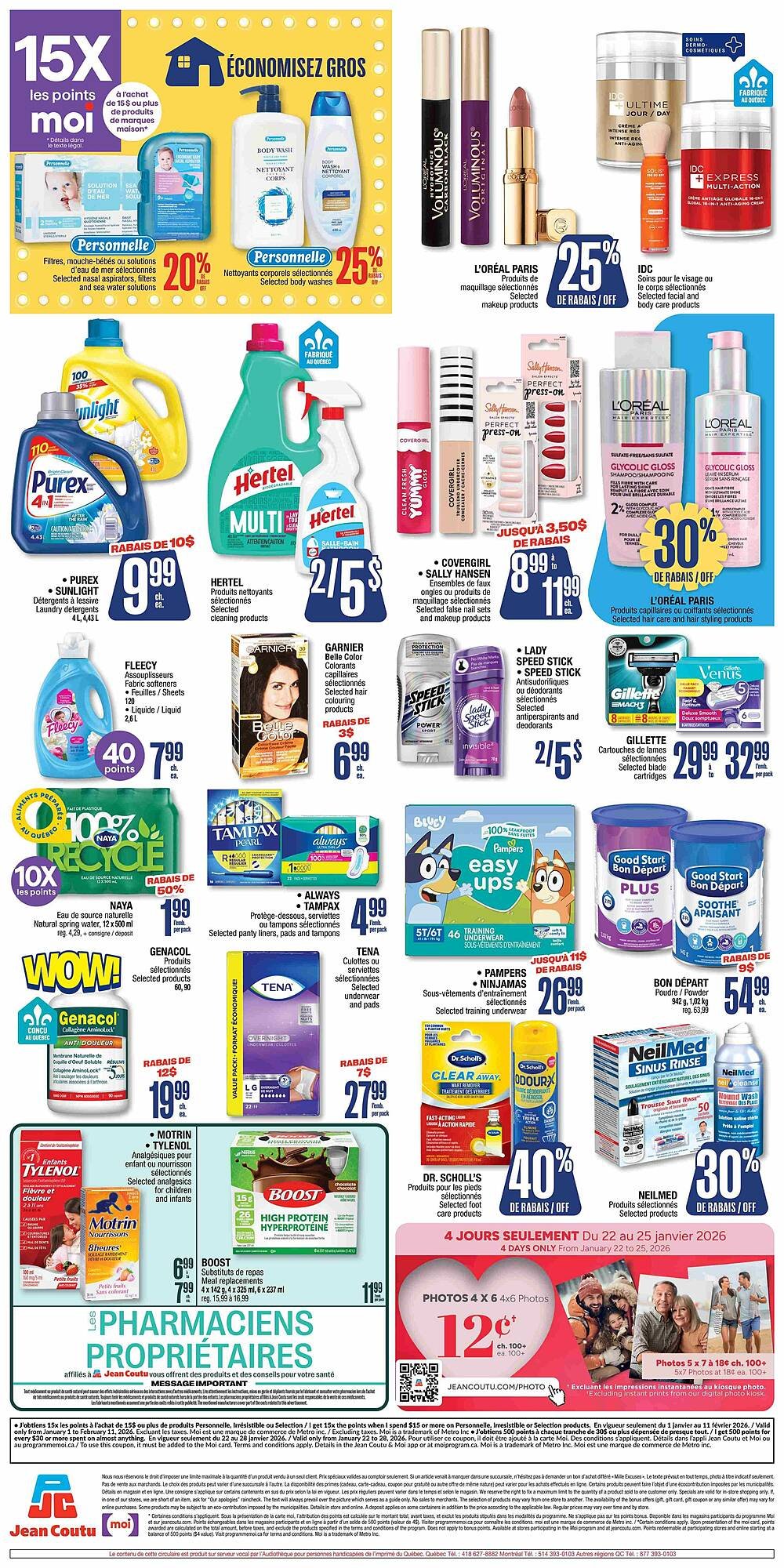 Jean Coutu flyer