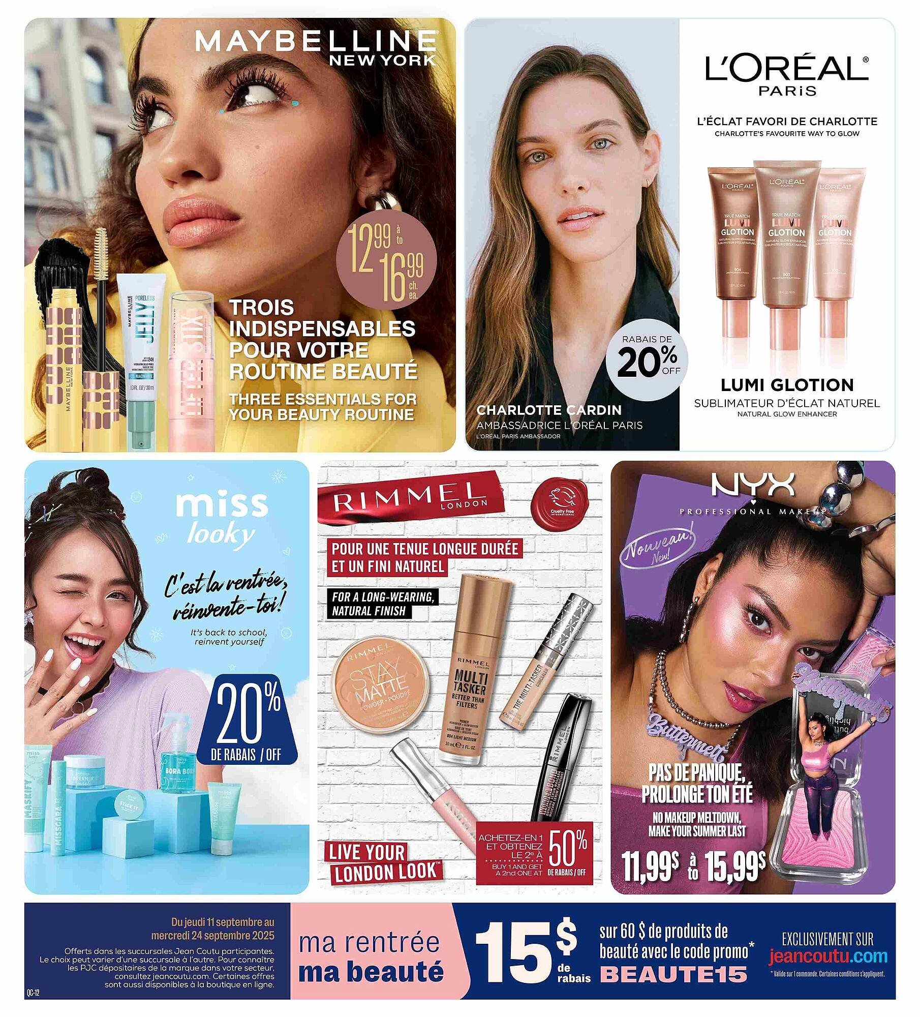 Jean Coutu flyer