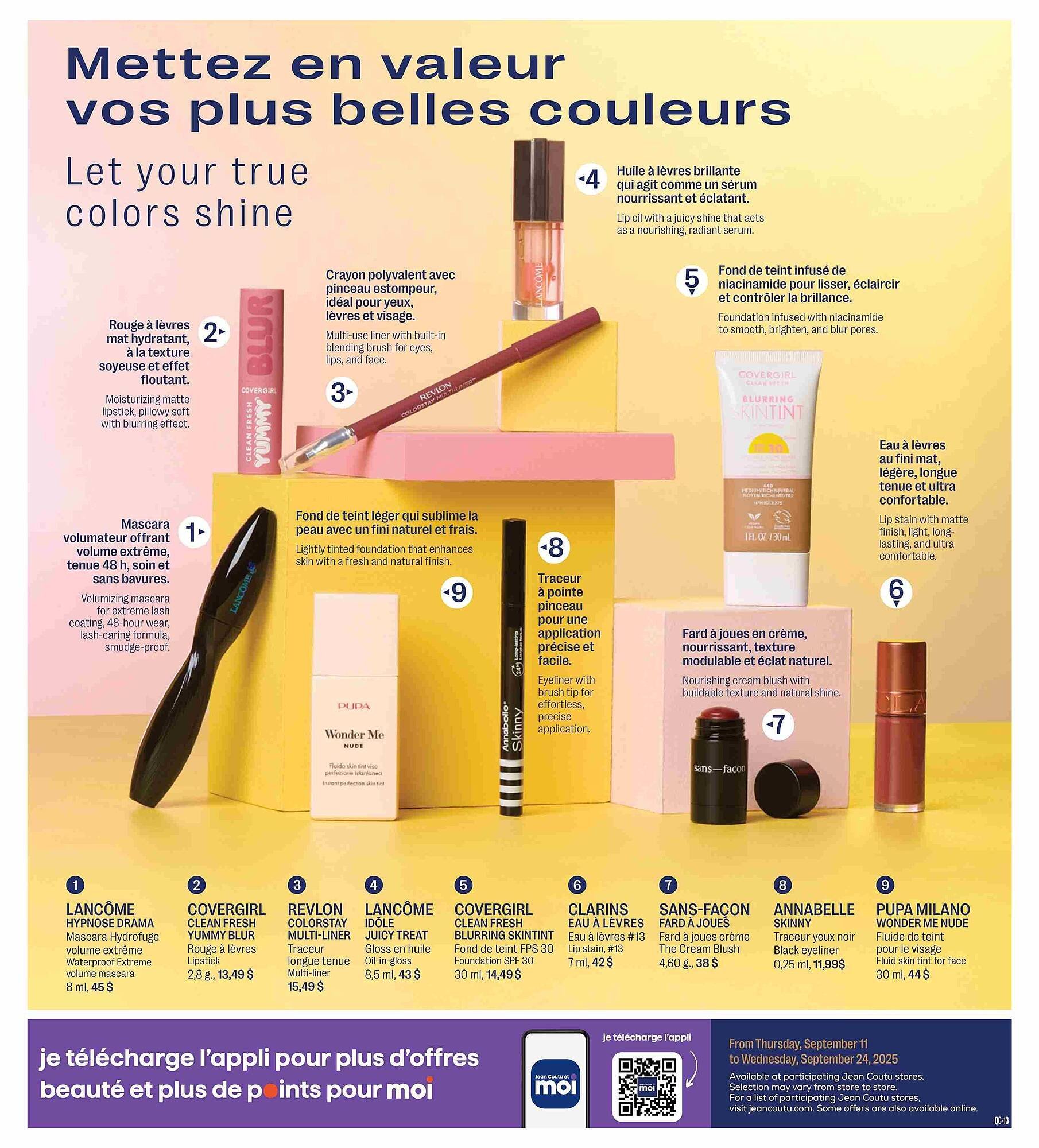 Jean Coutu flyer