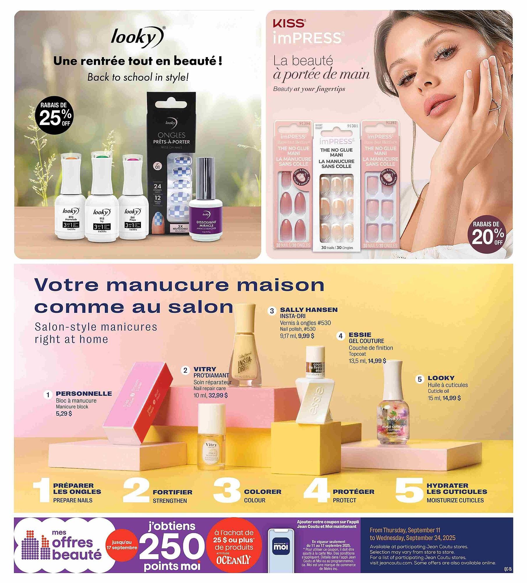 Jean Coutu flyer