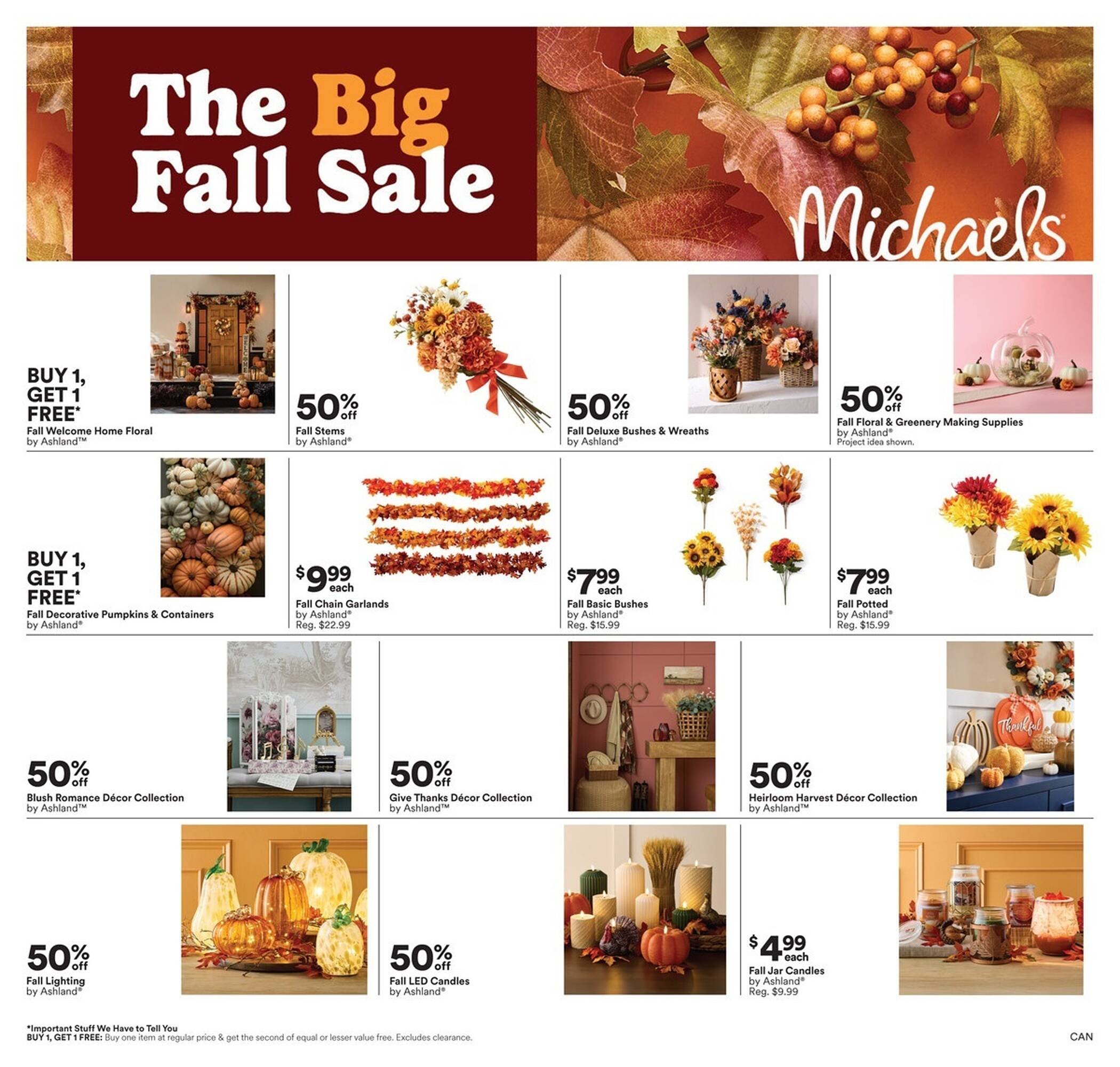 Michaels flyer (2025-09-05 - 2025-09-11) | 1