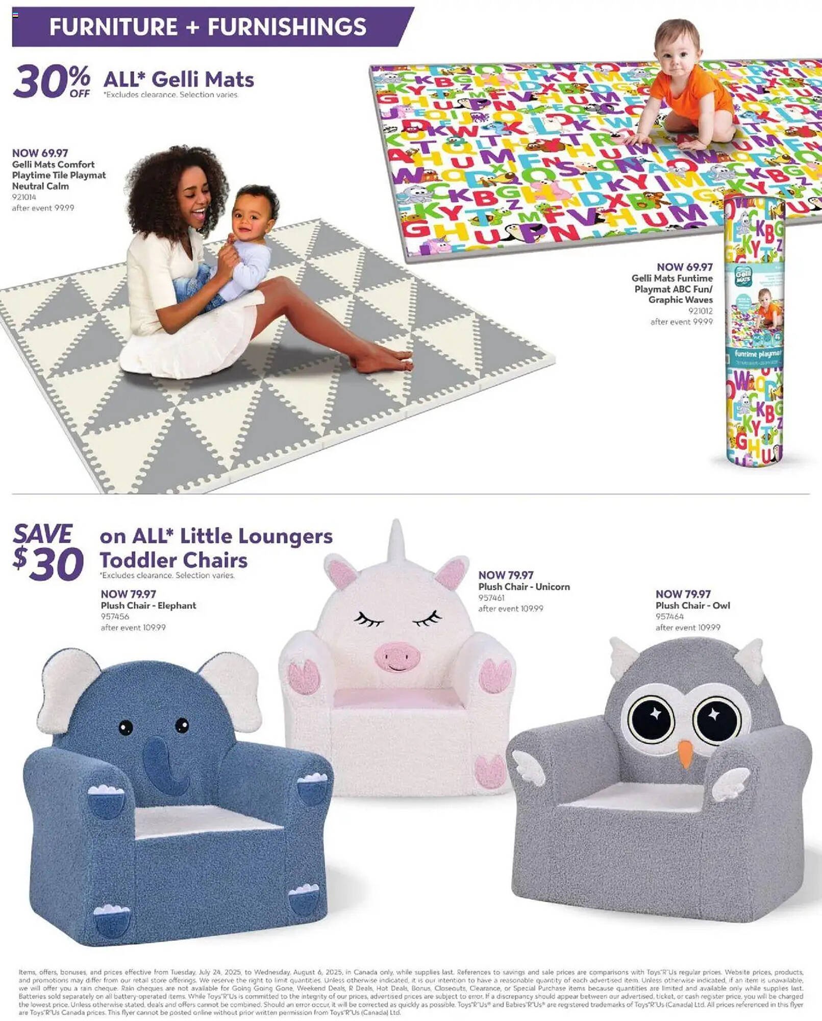 Toys R us flyer