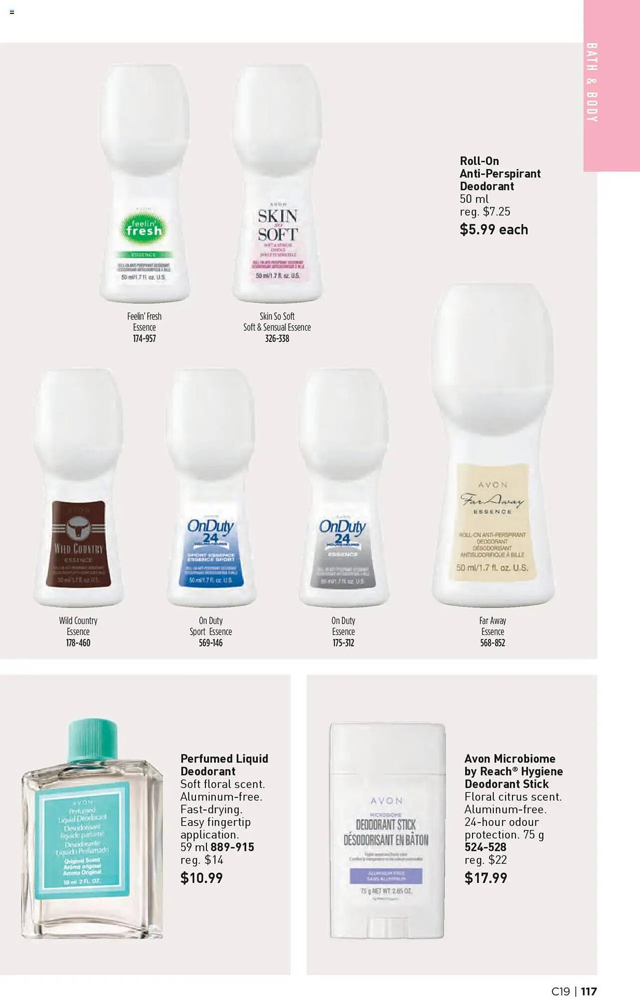 AVON flyer