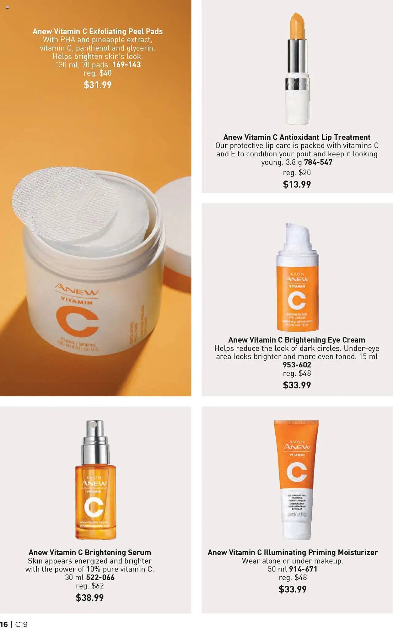 AVON flyer