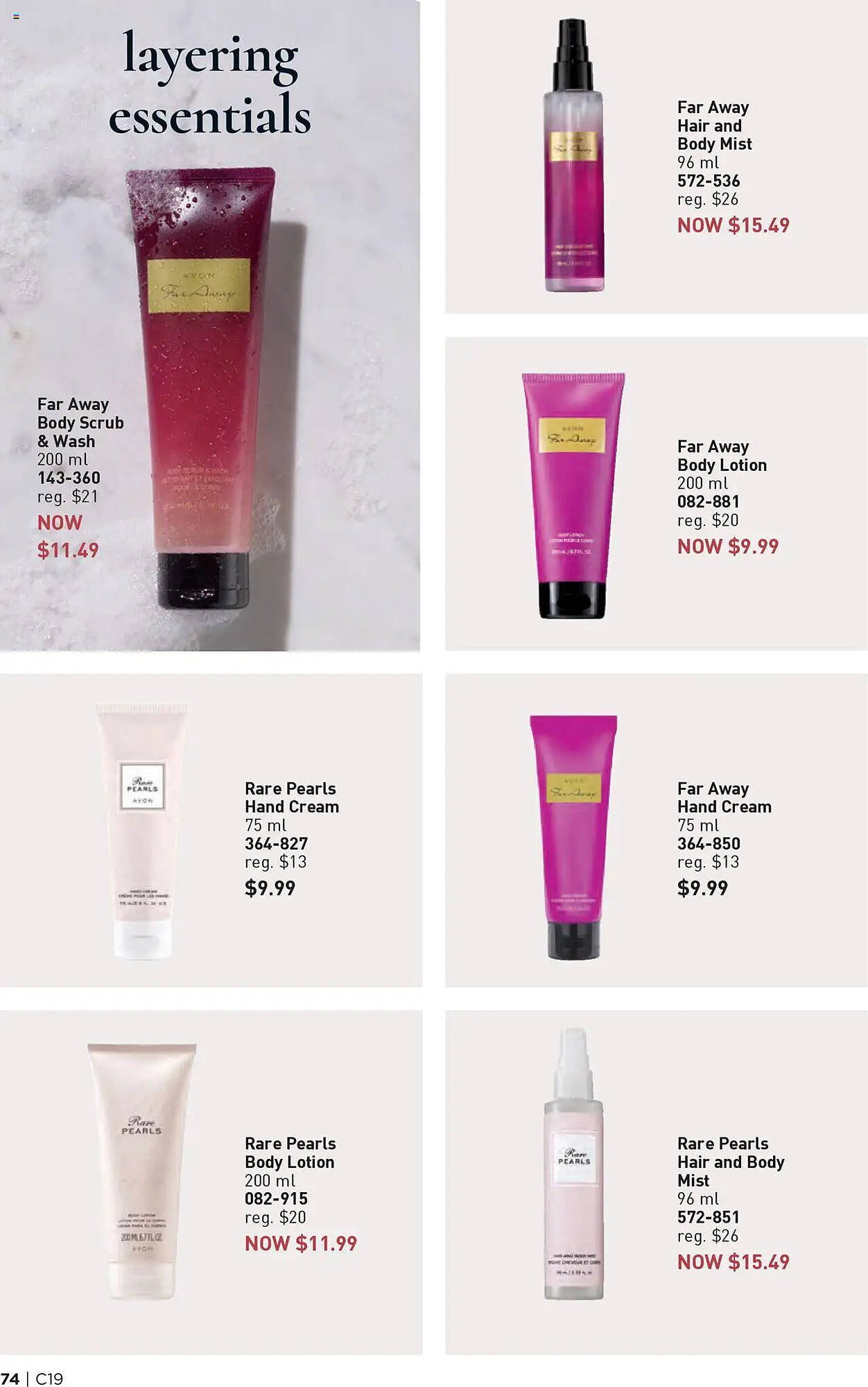 AVON flyer