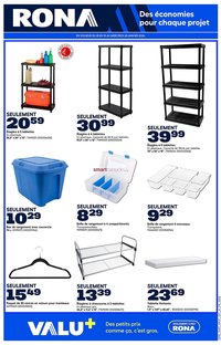 RONA flyer