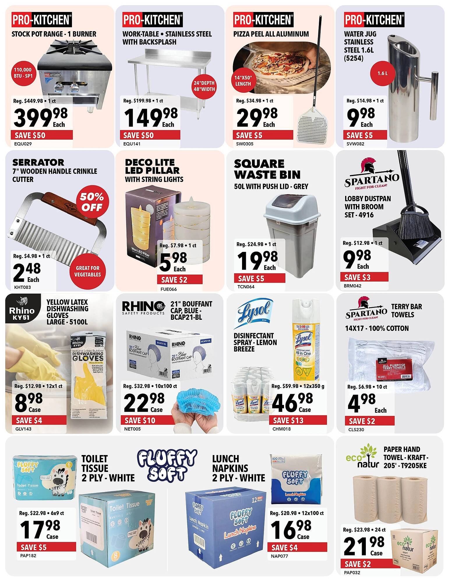 A1 Cash And Carry flyer