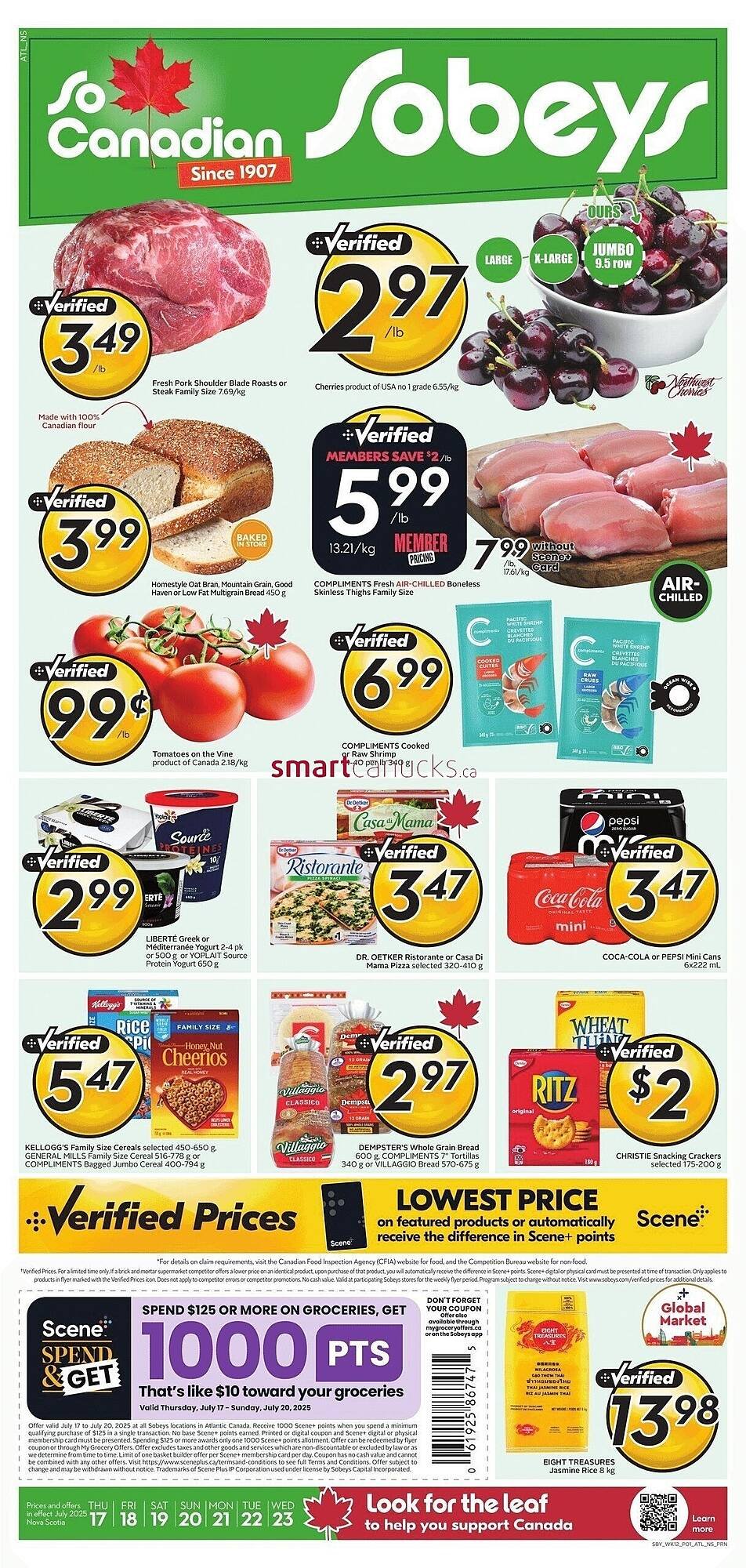 Sobeys flyer (2025-07-17 - 2025-07-23) | 1