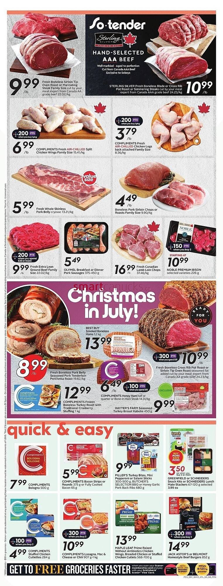 Sobeys flyer