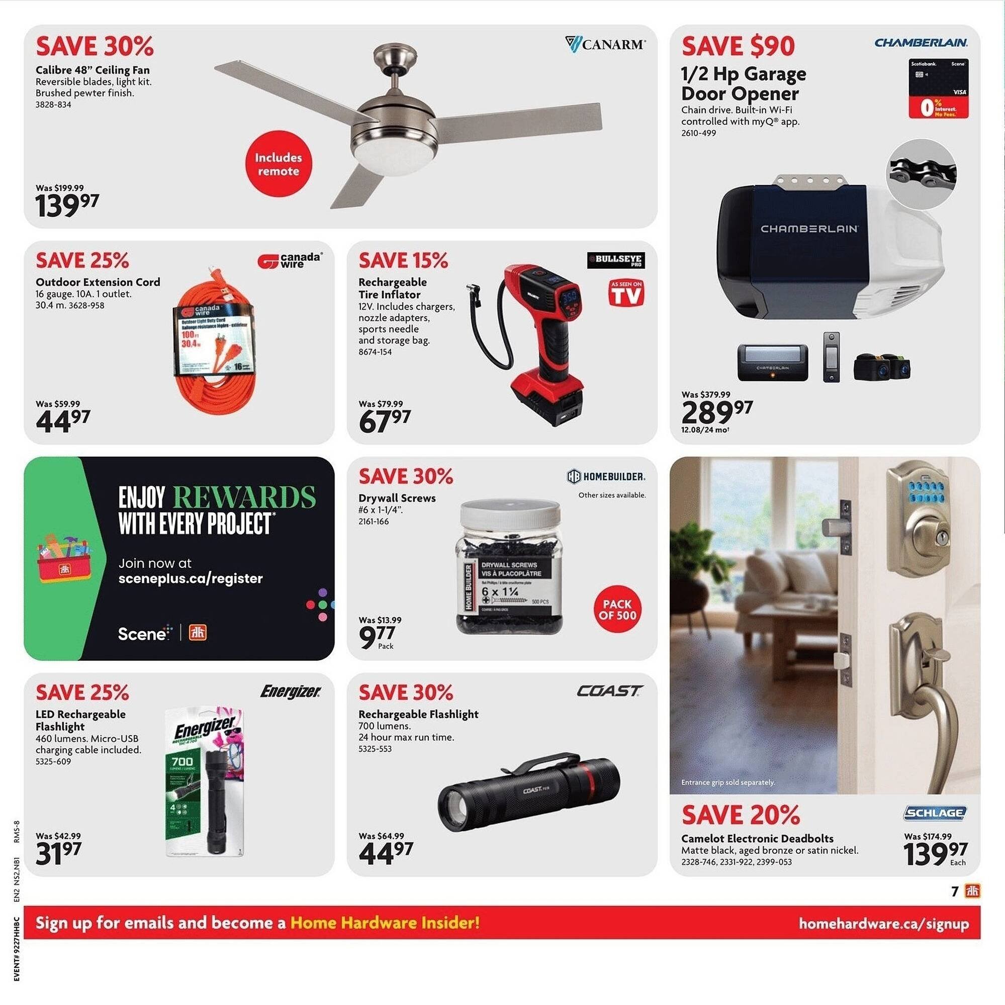 Home Hardware flyer