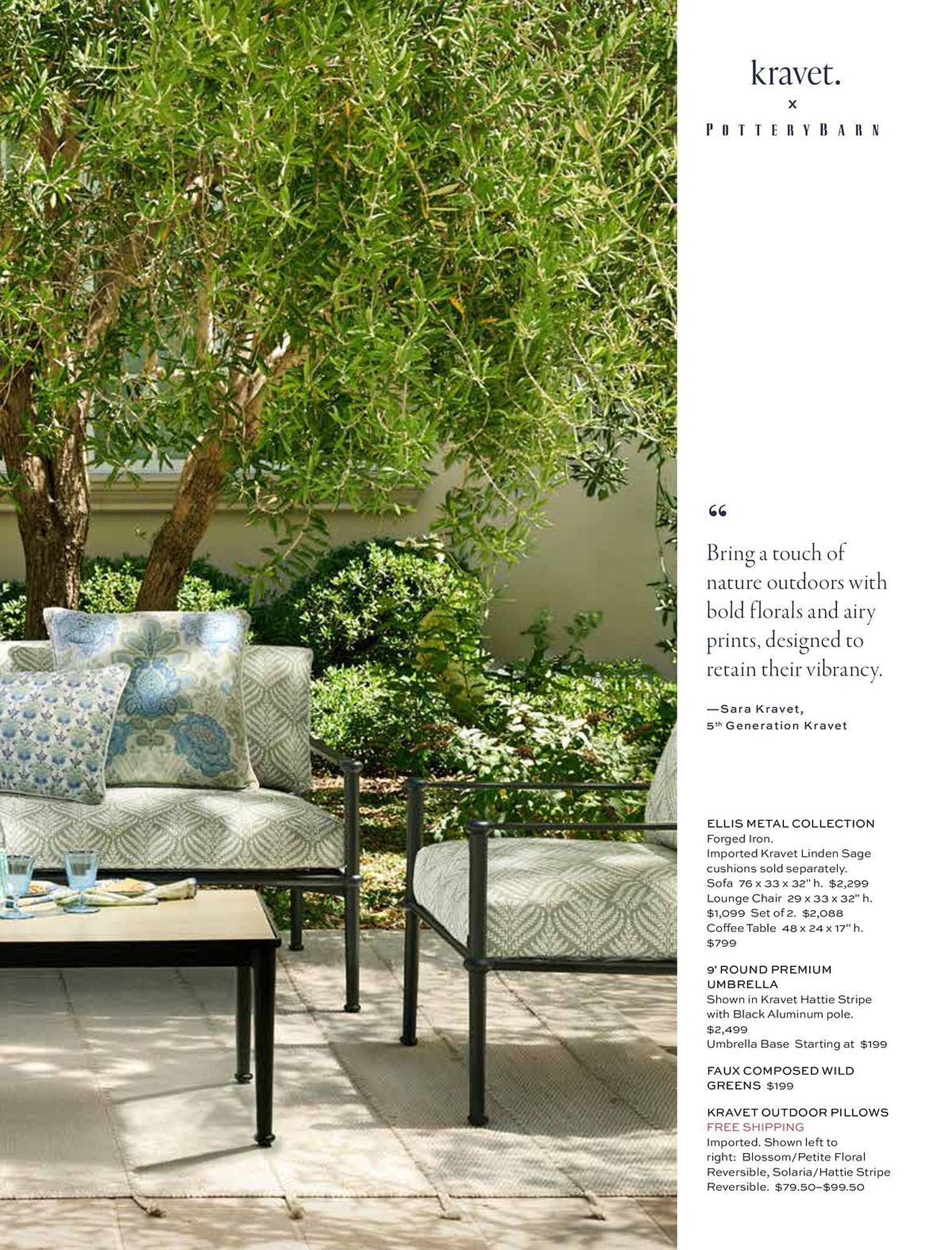 Pottery Barn flyer