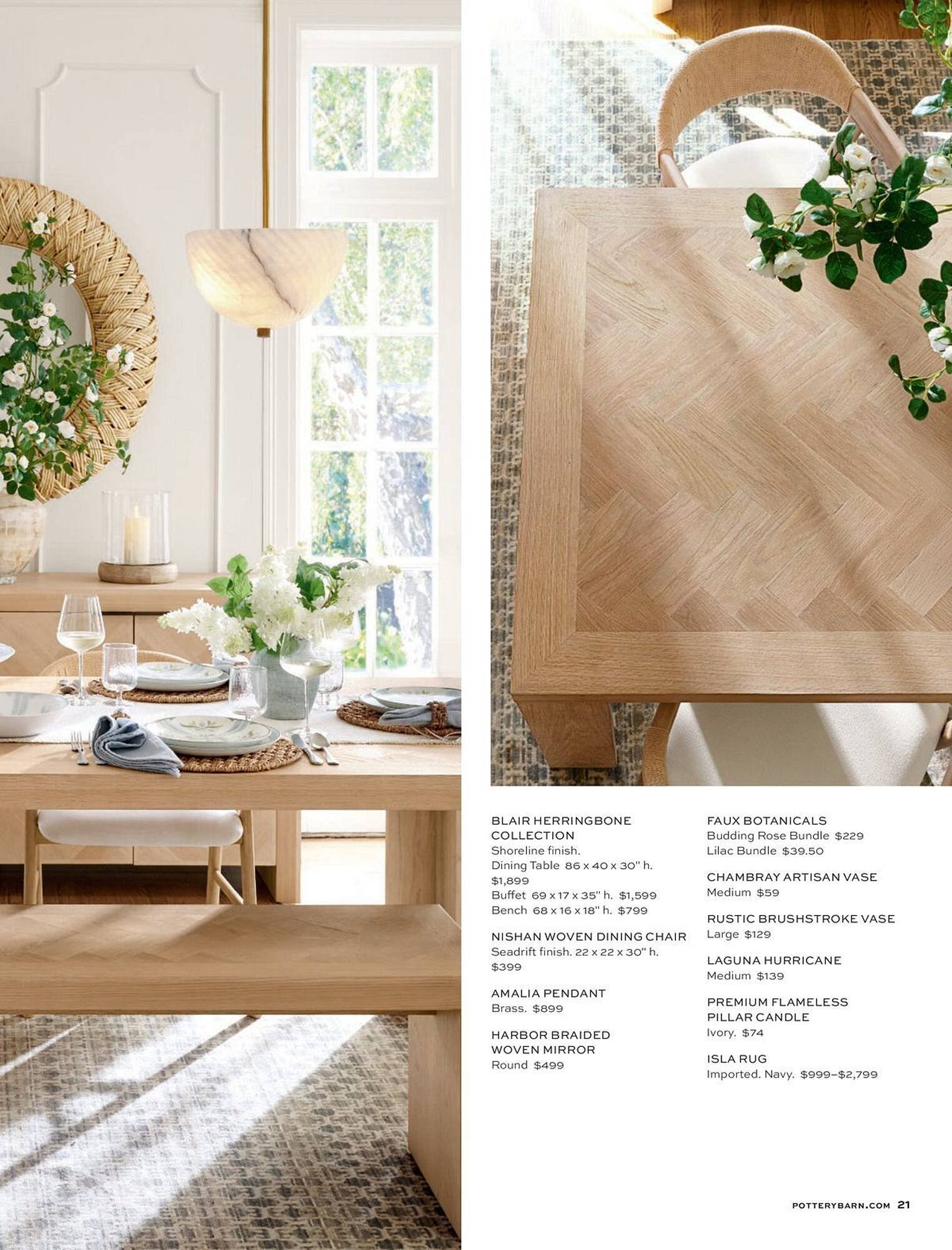 Pottery Barn flyer