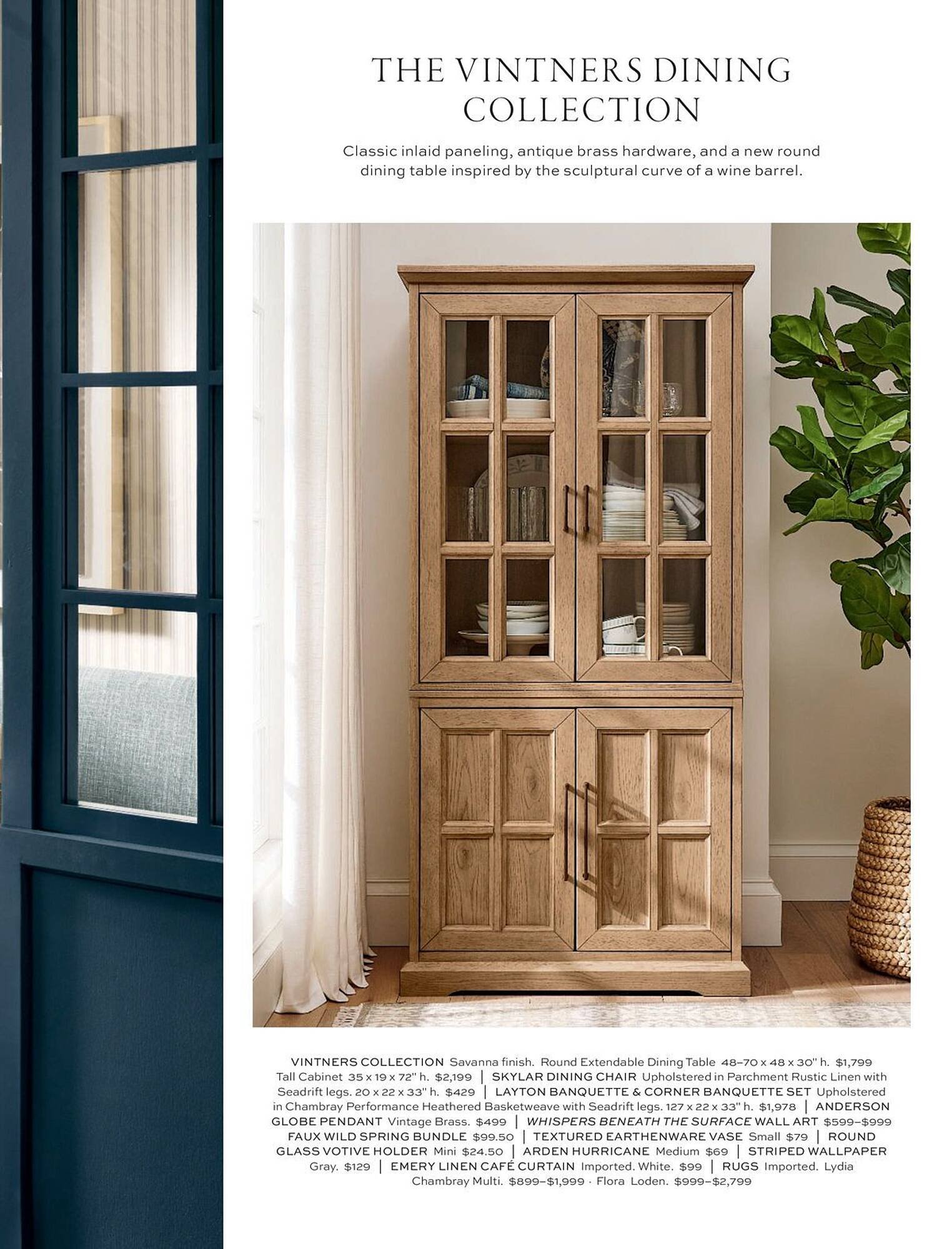 Pottery Barn flyer