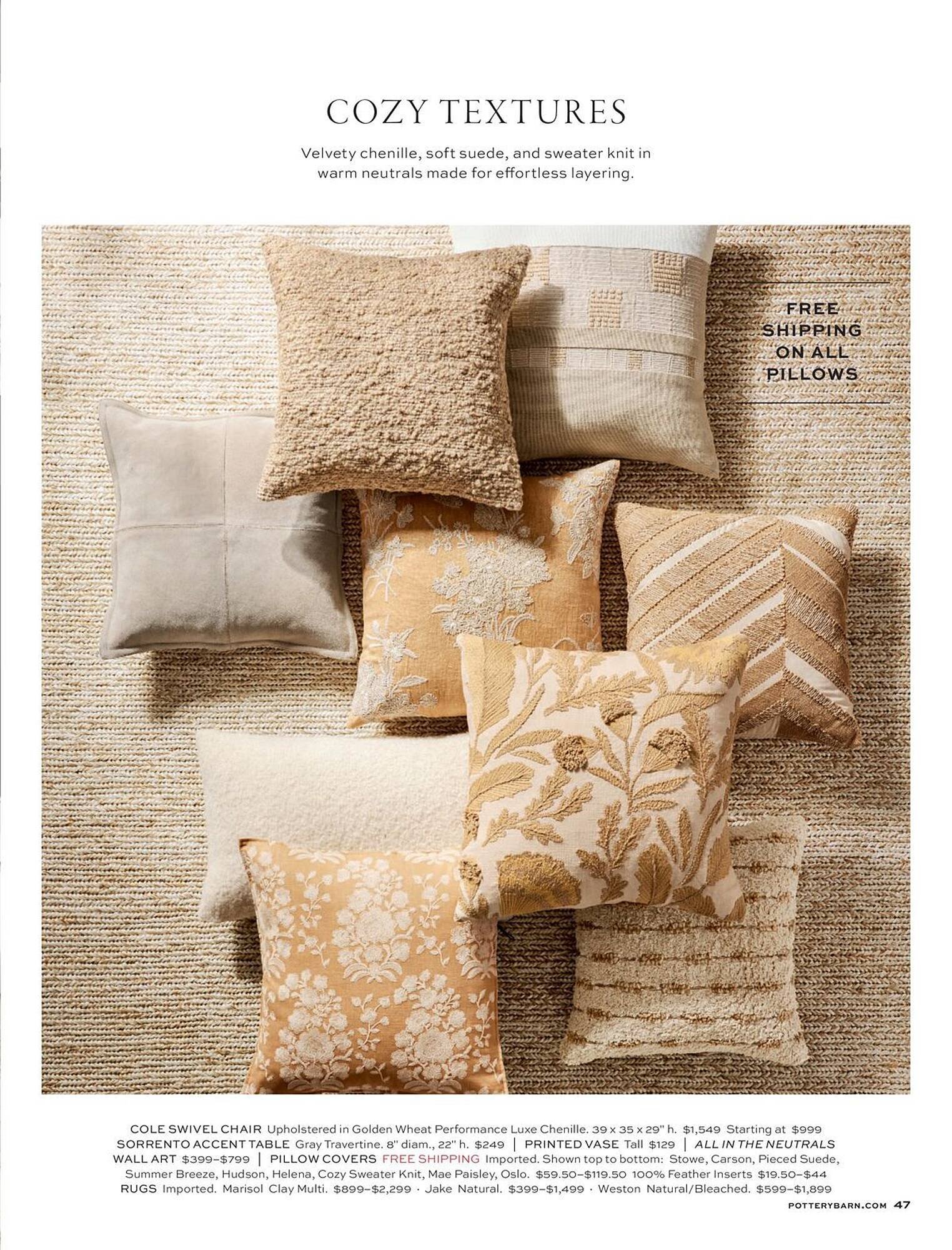Pottery Barn flyer