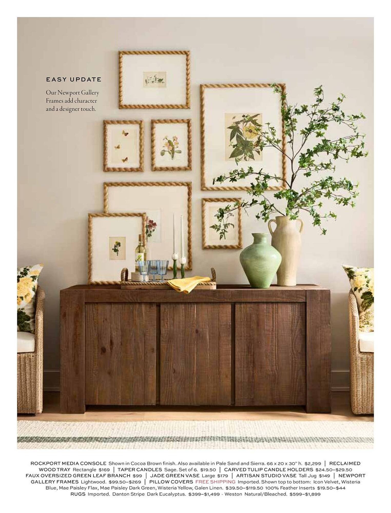 Pottery Barn flyer