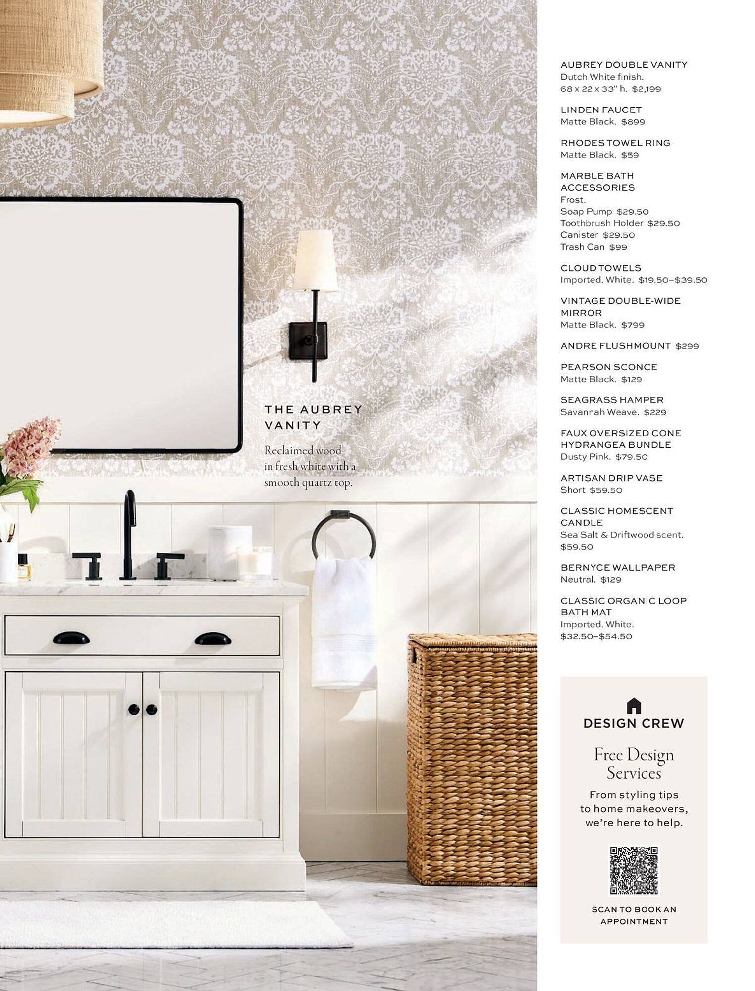 Pottery Barn flyer