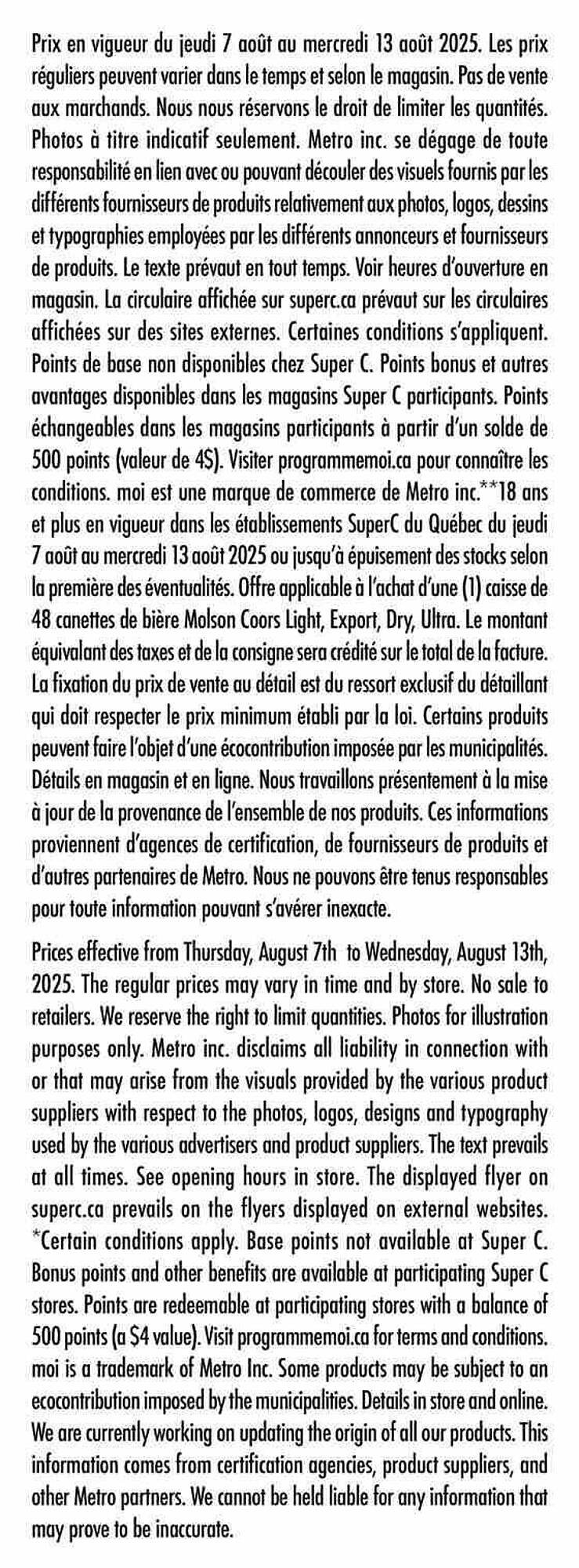 Super C flyer