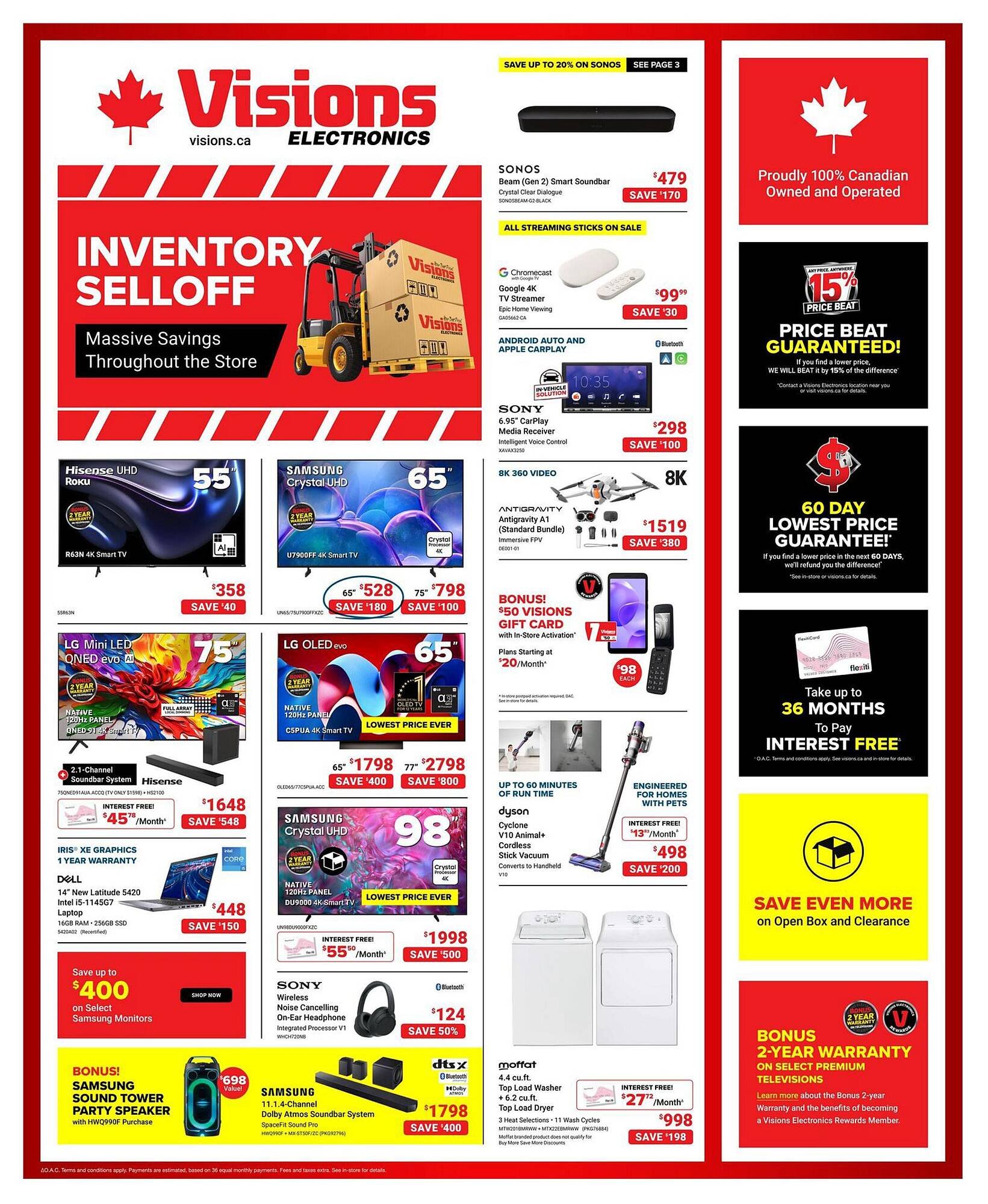 Visions Electronics flyer (2026-03-20 - 2026-03-26) | 1