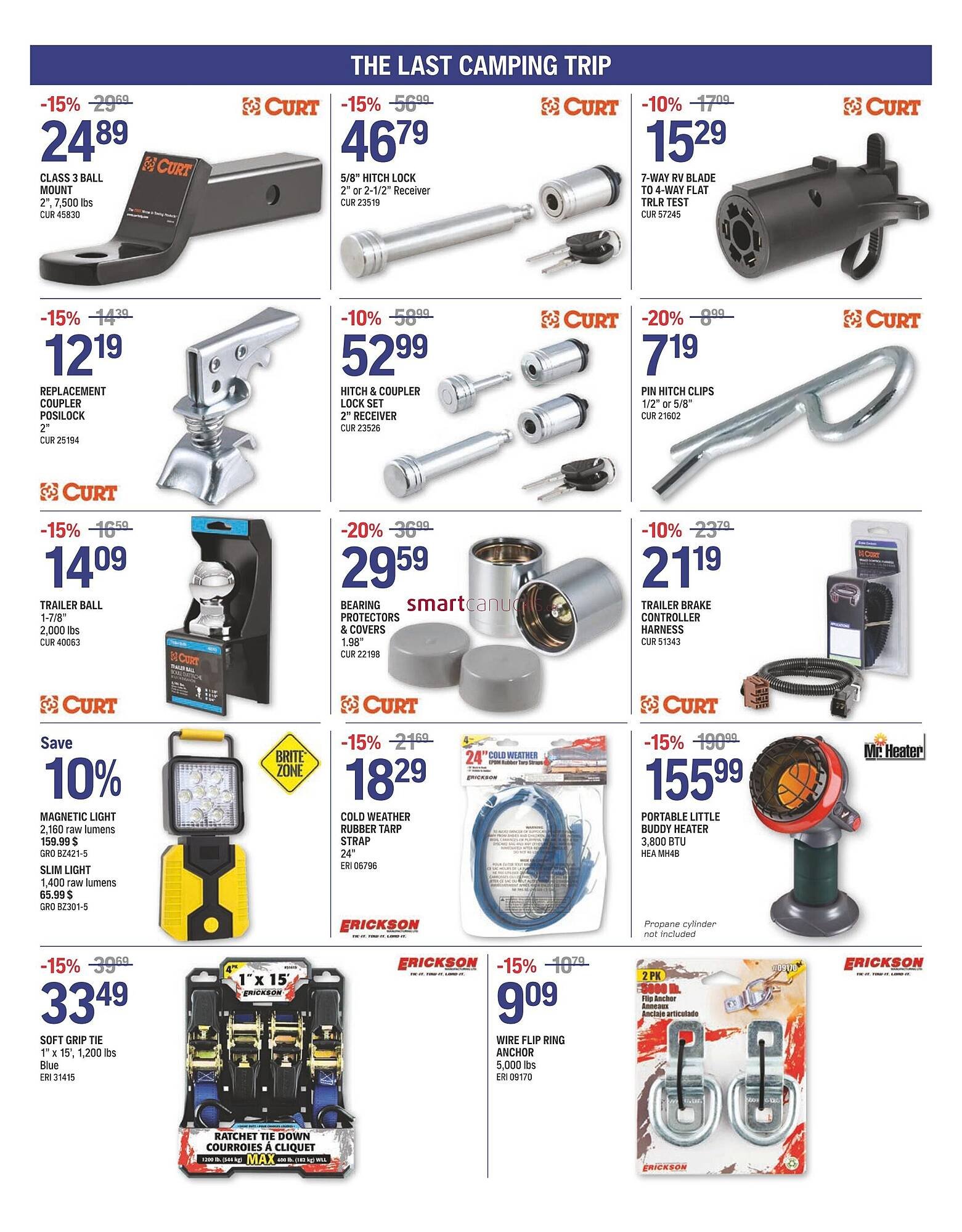 NAPA Auto Parts flyer