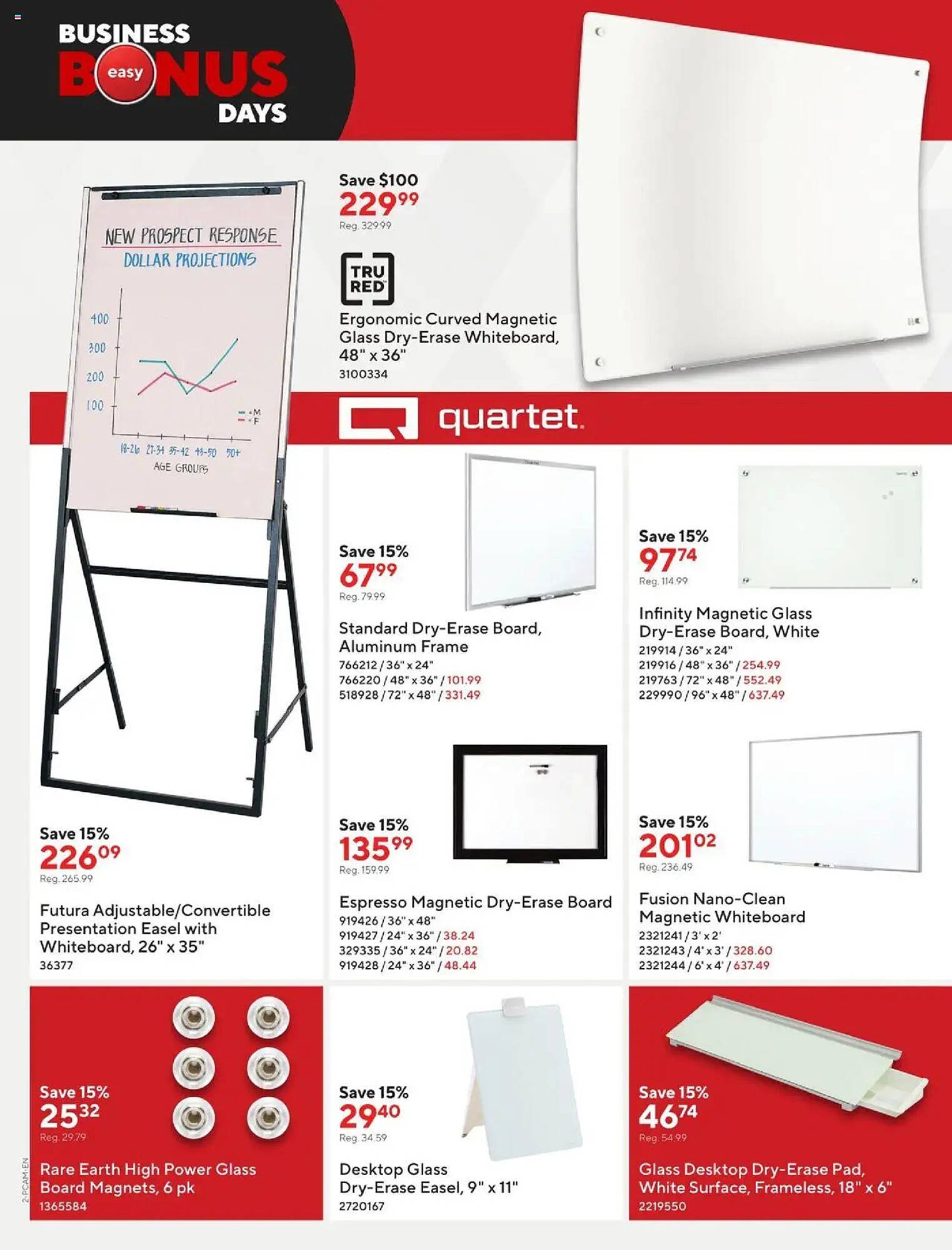 Staples flyer