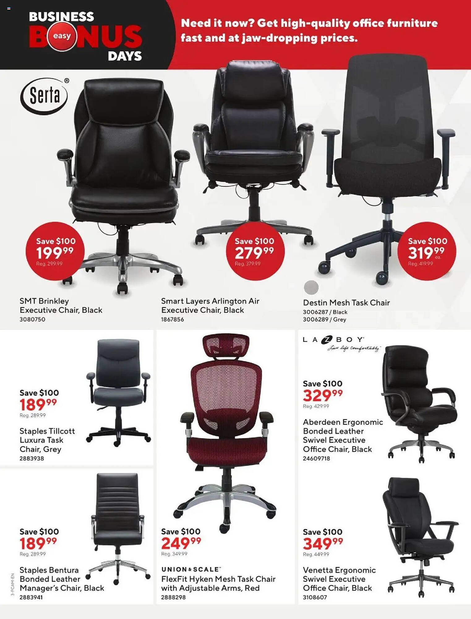 Staples flyer