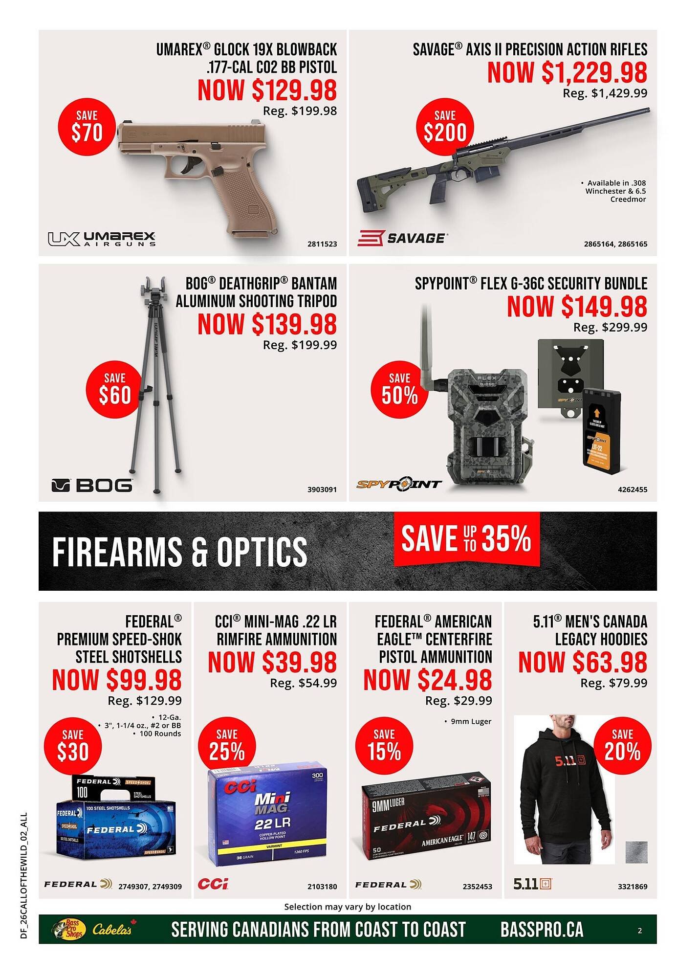 Bass Pro flyer (2026-03-06 - 2026-03-08) | 2