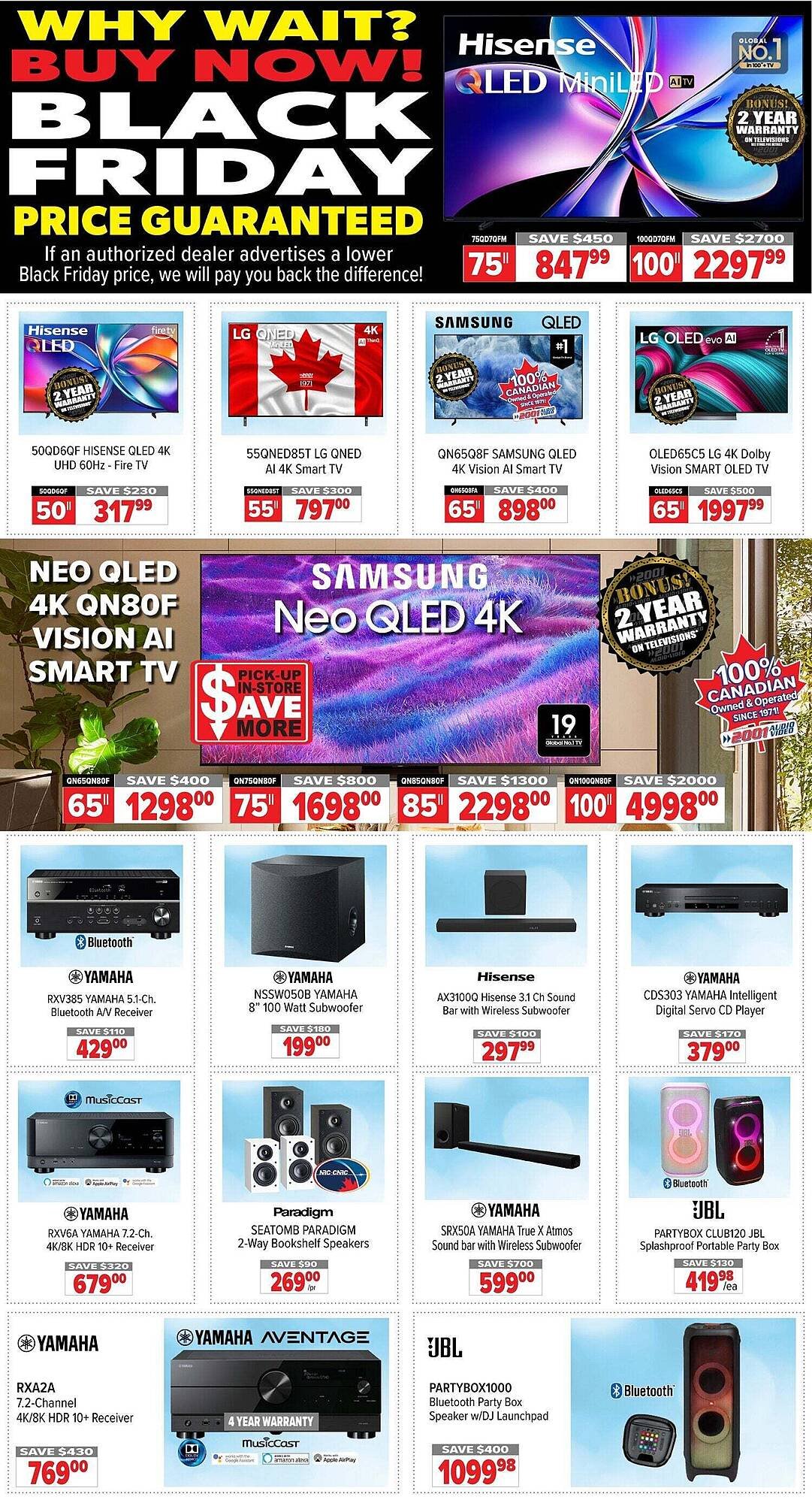 2001 Audio Video flyer (2025-11-14 - 2025-11-20) | 1