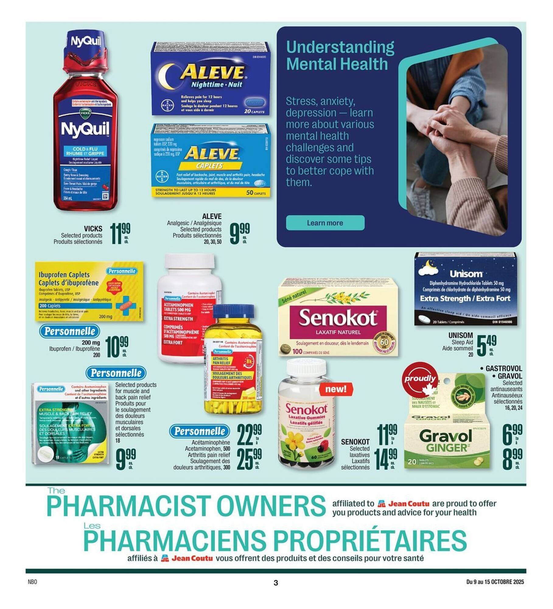 Jean Coutu flyer