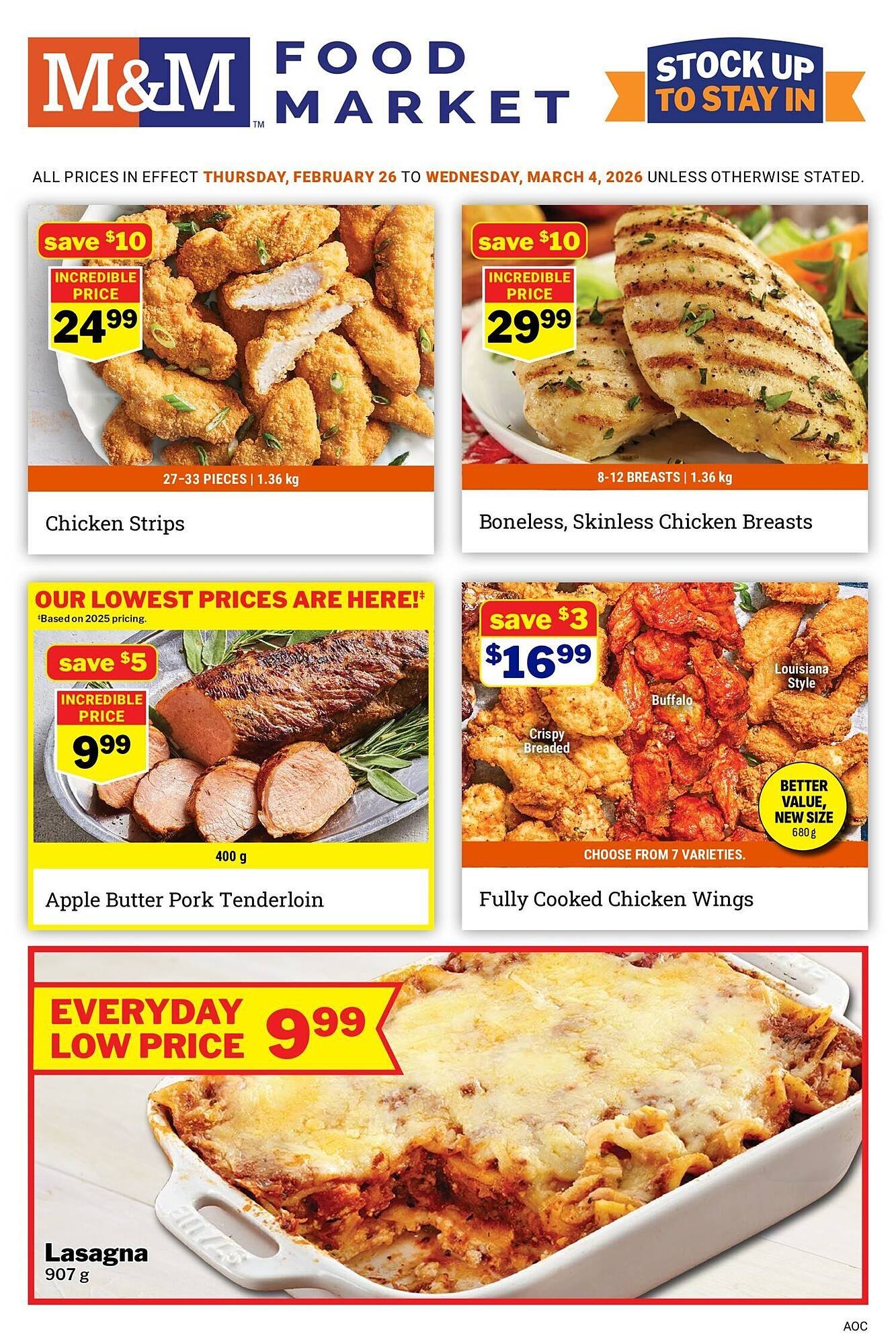 M &amp; M Food Market flyer (2026-02-26 - 2026-03-05) | 1