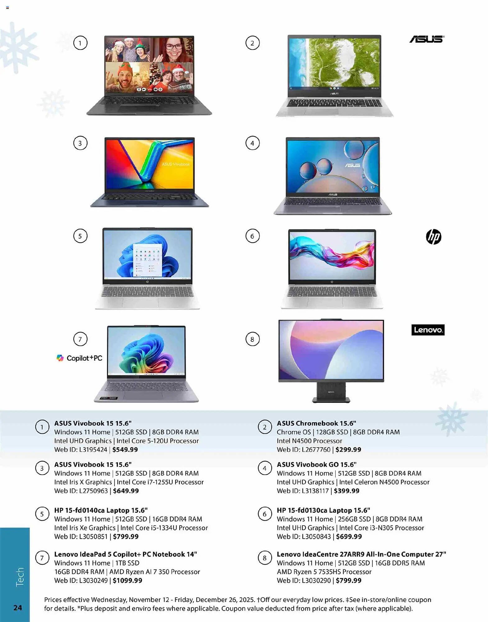 London Drugs flyer (2025-11-12 - 2025-12-27) | 24