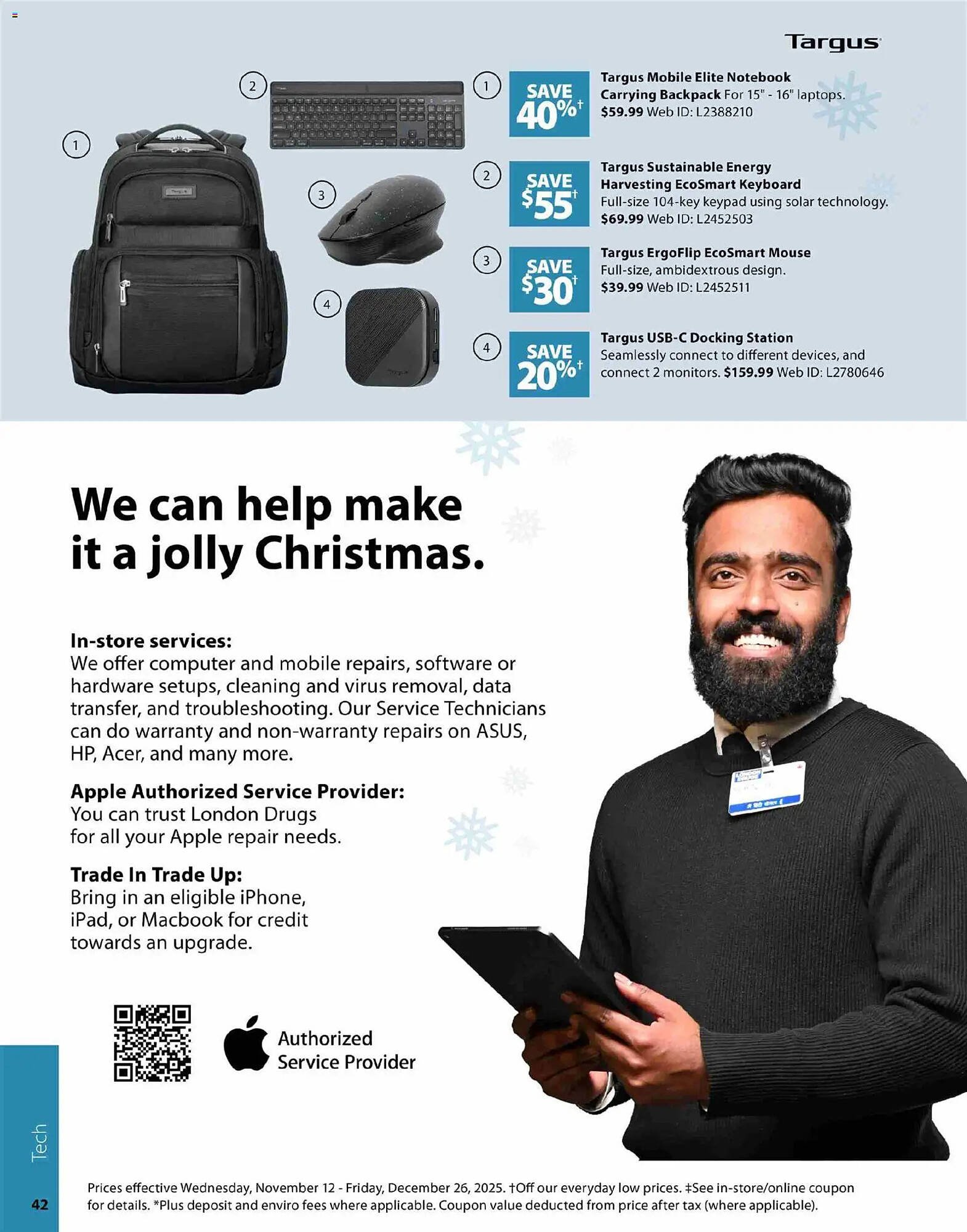 London Drugs flyer (2025-11-12 - 2025-12-27) | 42