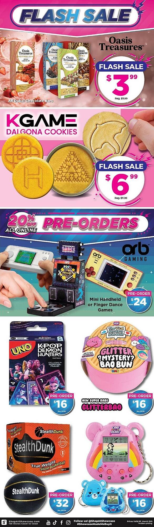 Showcase flyer (2026-03-10 - 2026-03-15) | 3