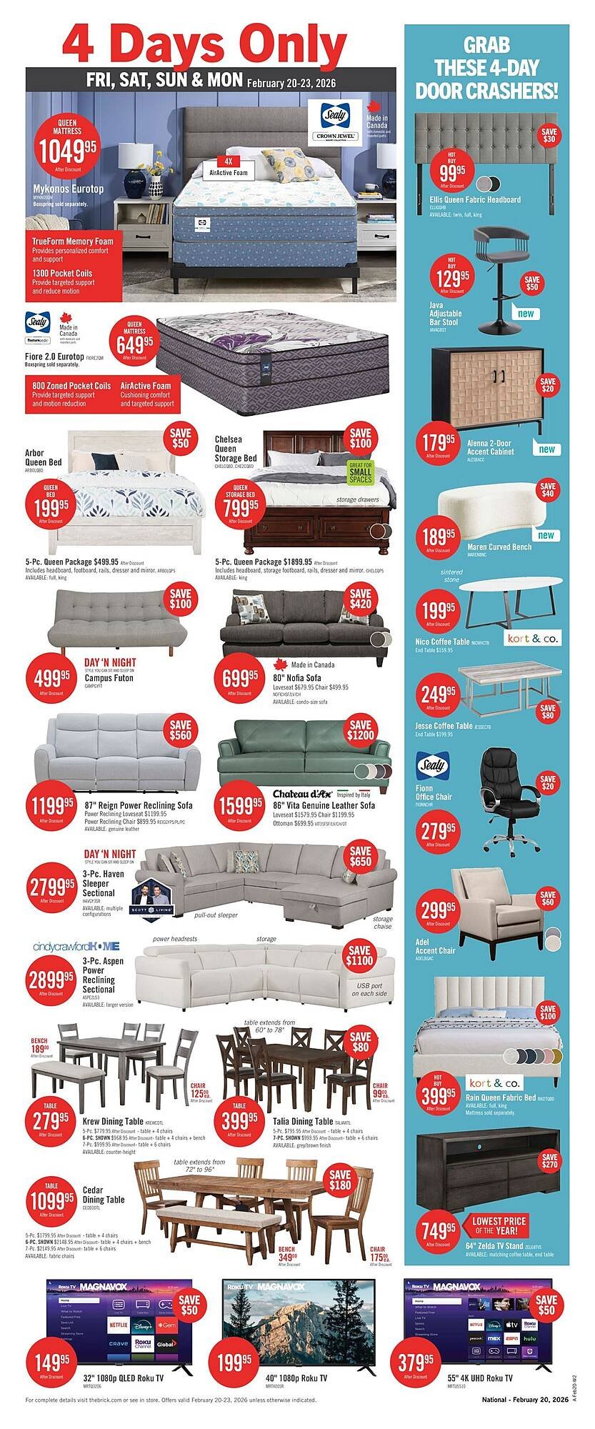 The Brick flyer (2026-02-20 - 2026-02-27) | 2